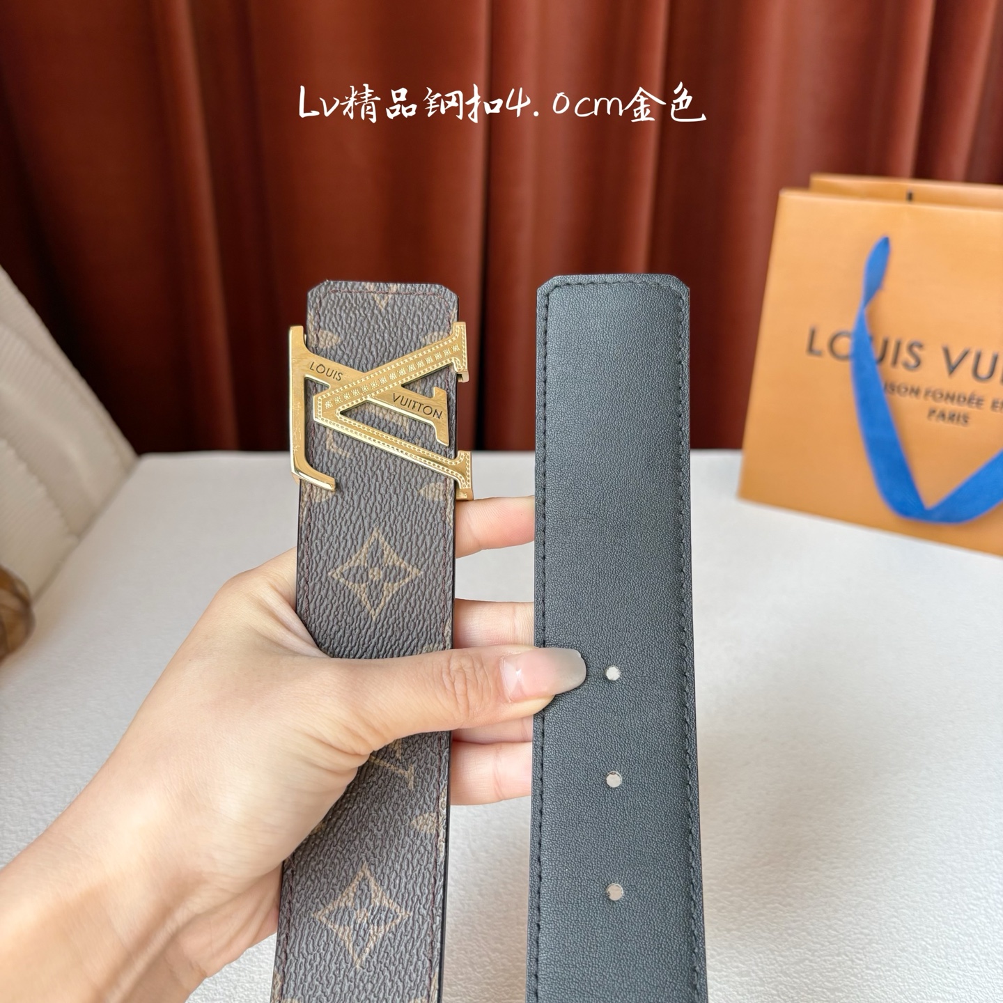 【LOUIS VUITTON】：经典原单品质，经典印花面配原版平纹底，搭配原单精品钢扣，精工制作，细节看