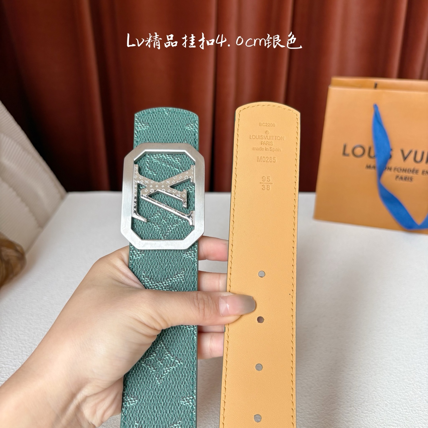 【LOUIS VUITTON】：经典原单品质，新款印花面搭配原单精品钢扣，精工制作，细节看图，实物拍摄，