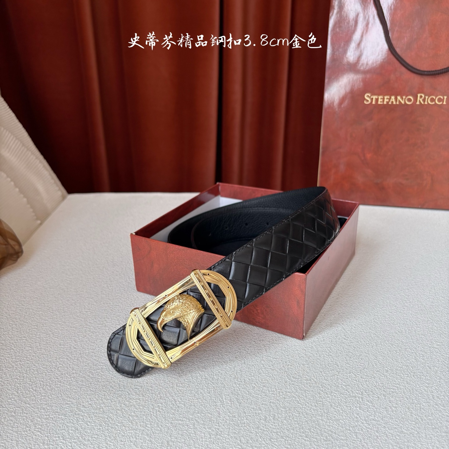 NO:764110,[Stephen] Original single and double-sided imported calfskin, with high-quality eagle head steel buckle, custom-made original leather, width 3.8cm, fashionable and elegant, versatile item., belt, cowhide19860909【史蒂芬】原单双面进口小牛皮,搭配精品鹰头钢扣,原产皮料定制,宽度3.8cm,时尚大方,百搭单品.,皮带,cowhide,Belt