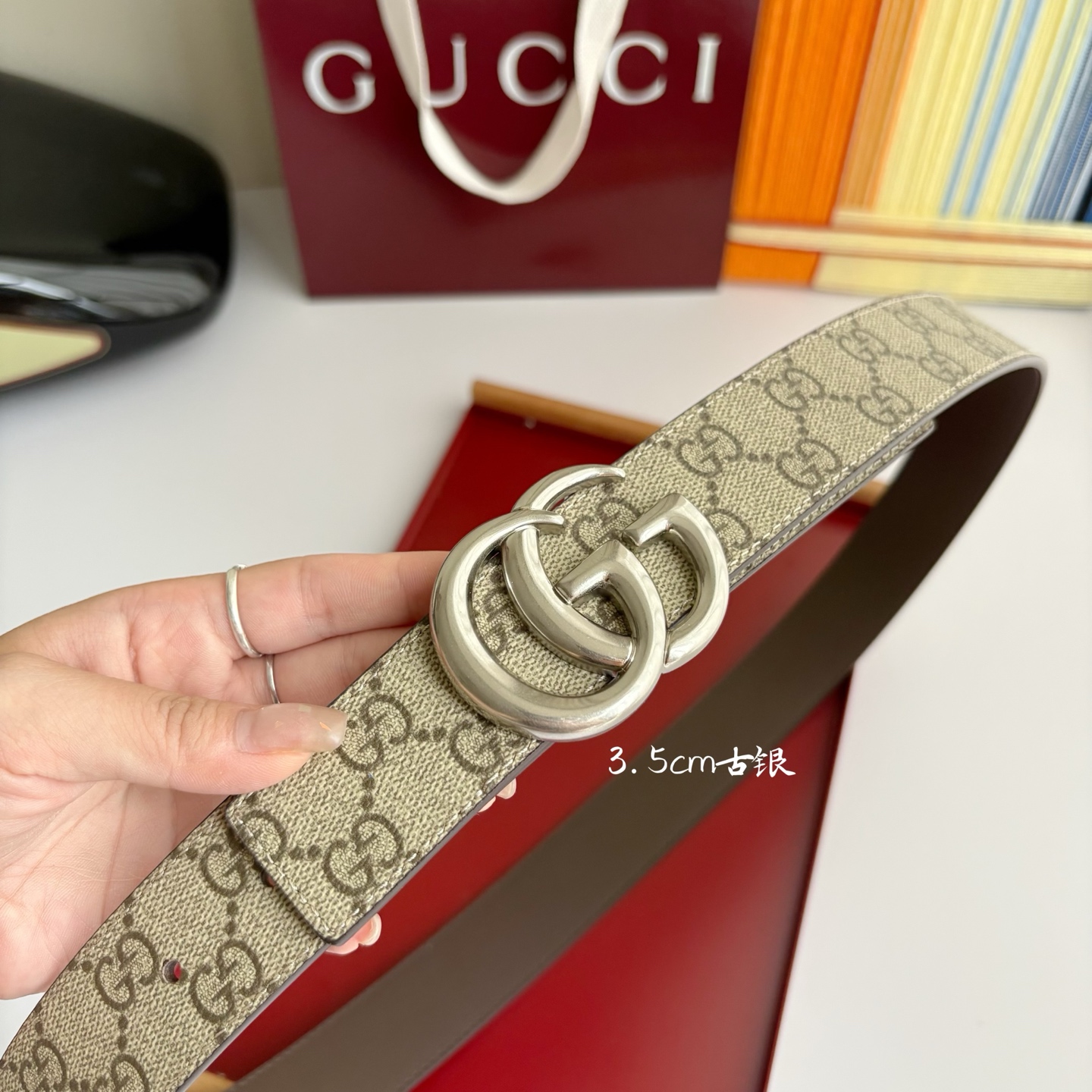 Gucci 经典原单品质，Pvc经典印花搭配原版皮底，原单精品挂扣，精工制作，细节看图，实物拍摄，高端奢