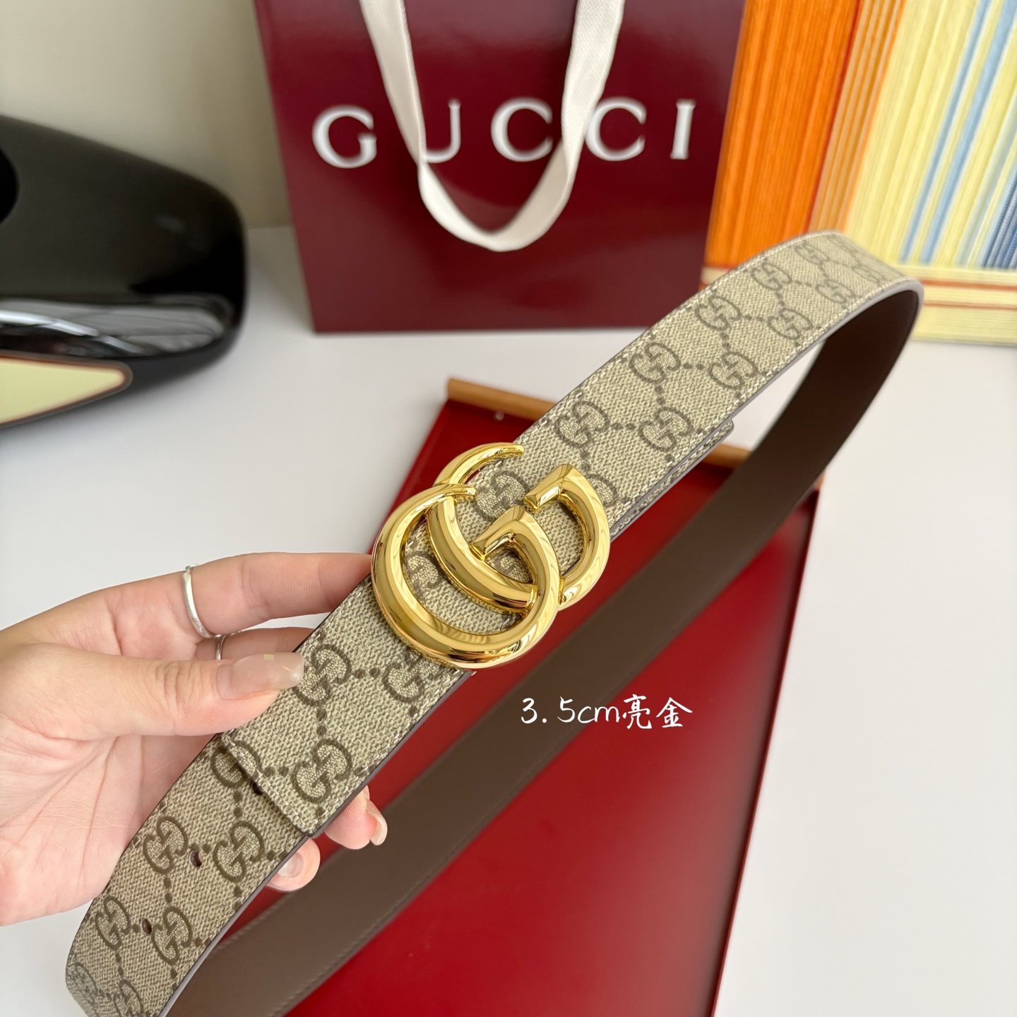 Gucci 经典原单品质，Pvc经典印花搭配原版皮底，原单精品挂扣，精工制作，细节看图，实物拍摄，高端奢