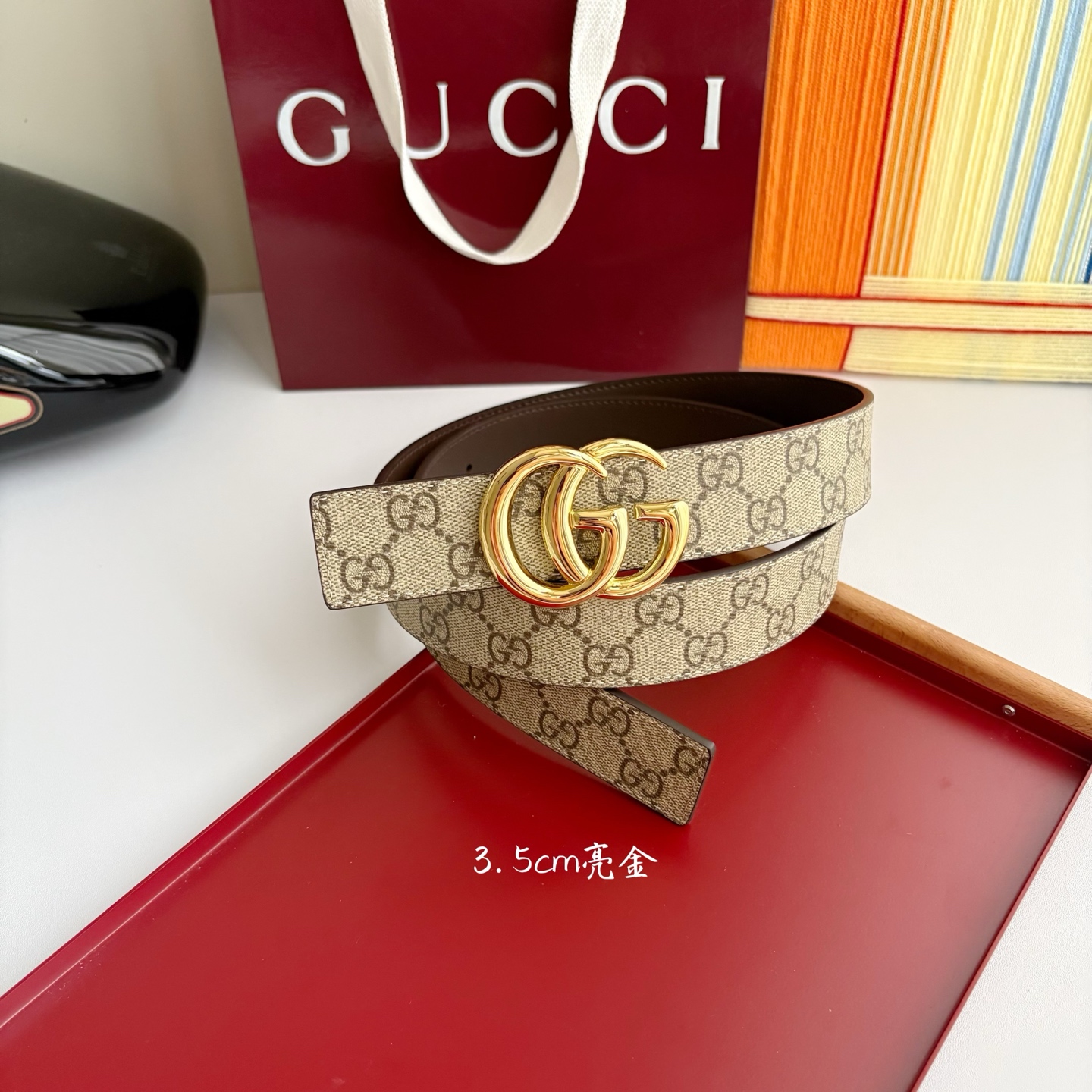 Gucci 经典原单品质，Pvc经典印花搭配原版皮底，原单精品挂扣，精工制作，细节看图，实物拍摄，高端奢