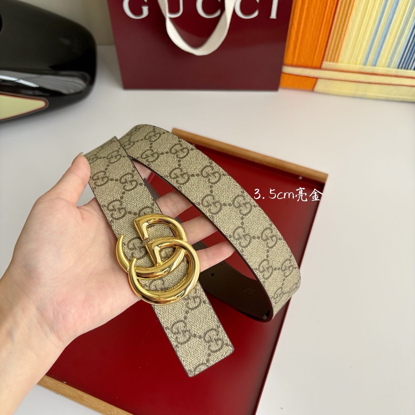 Gucci 经典原单品质，Pvc经典印花搭配原版皮底，原单精品挂扣，精工制作，细节看图，实物拍摄，高端奢