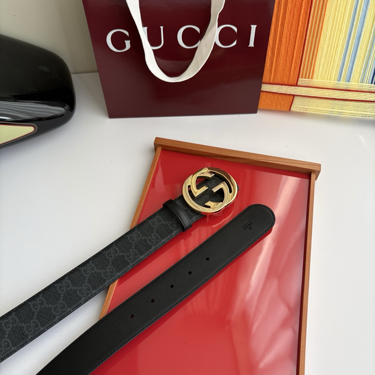 Gucci 经典原单品质，Pvc印花配原版皮底，原单精品挂扣，精工制作，细节看图，实物拍摄，高端奢华，宽