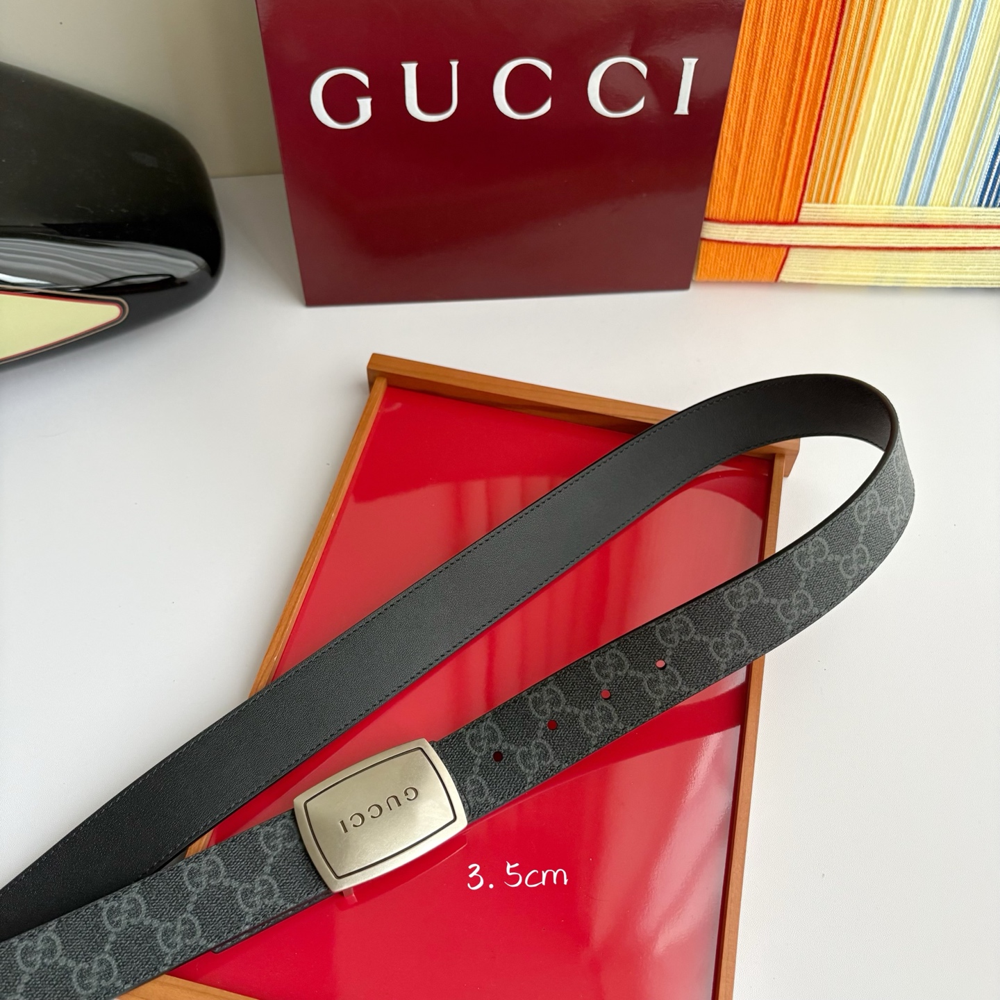Gucci 经典原单品质，Pvc印花搭配原版平纹底，纯铜挂扣，精工制作，细节看图，实物拍摄，高端奢华，宽