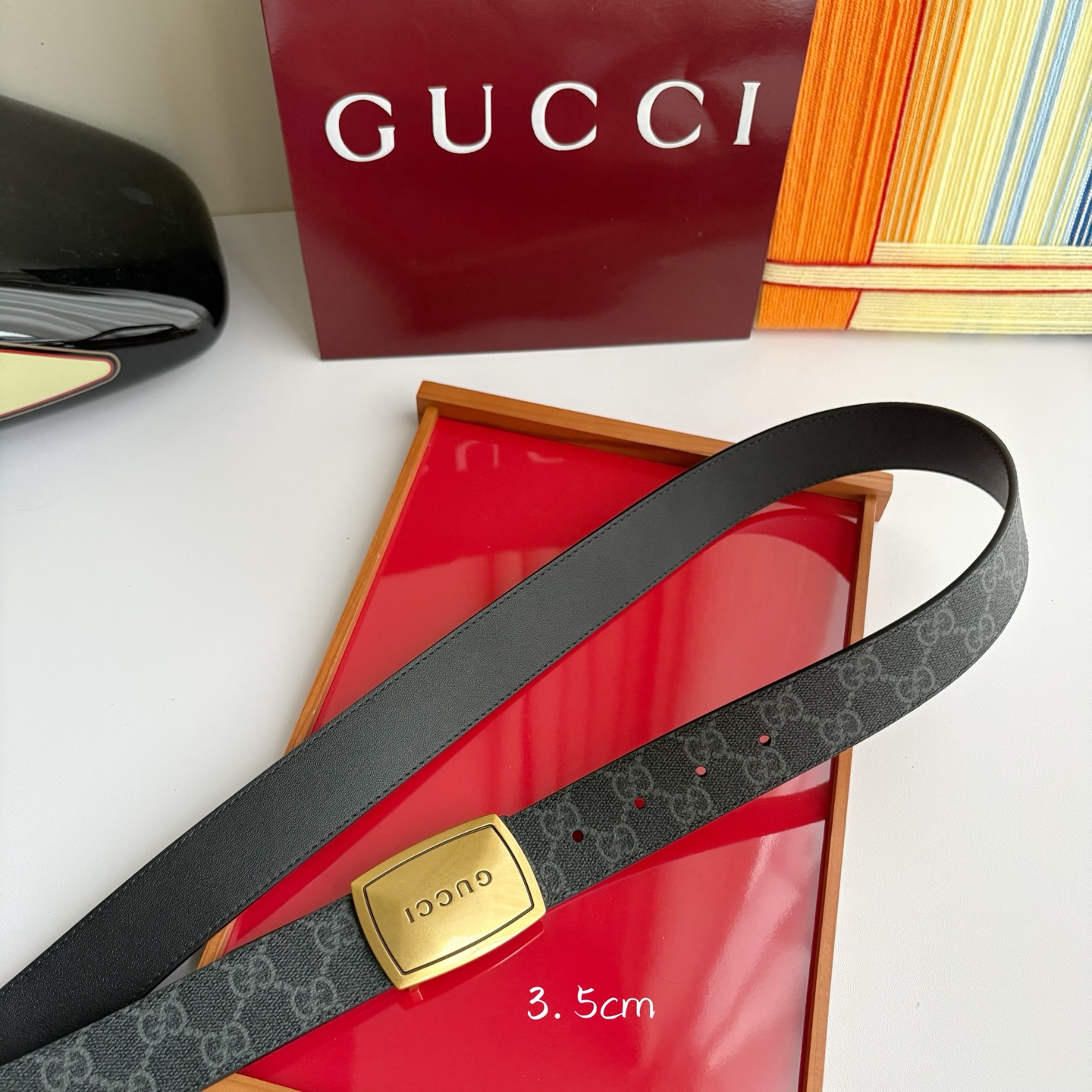 Gucci 经典原单品质，Pvc印花搭配原版平纹底，纯铜挂扣，精工制作，细节看图，实物拍摄，高端奢华，宽