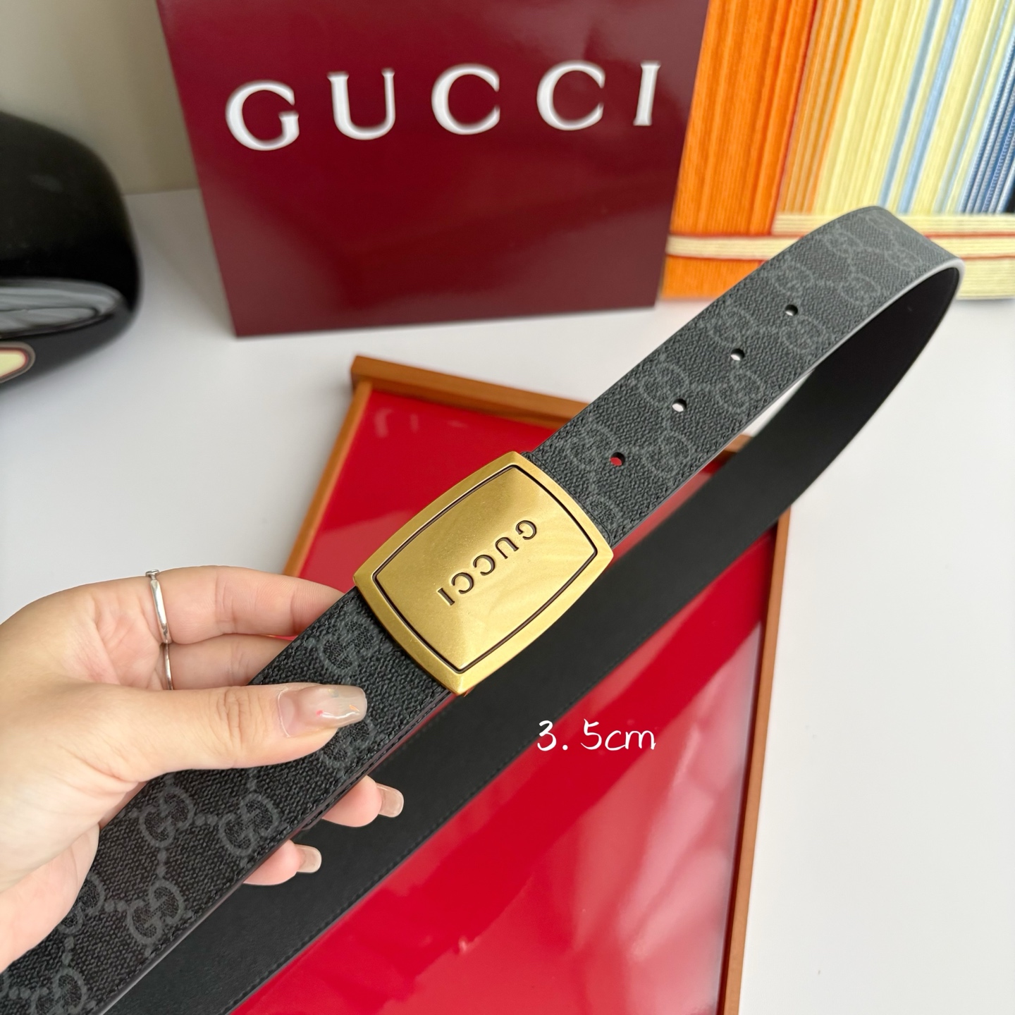 Gucci 经典原单品质，Pvc印花搭配原版平纹底，纯铜挂扣，精工制作，细节看图，实物拍摄，高端奢华，宽