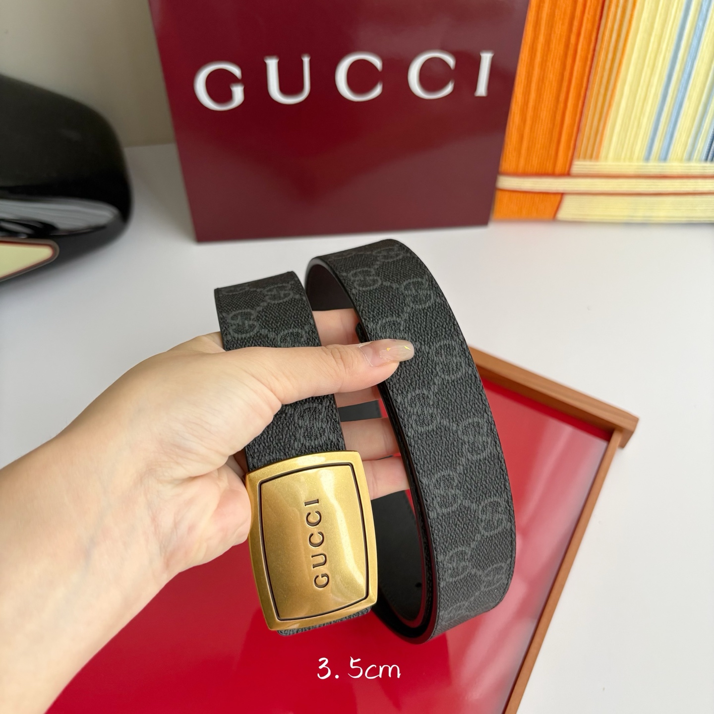 Gucci 经典原单品质，Pvc印花搭配原版平纹底，纯铜挂扣，精工制作，细节看图，实物拍摄，高端奢华，宽