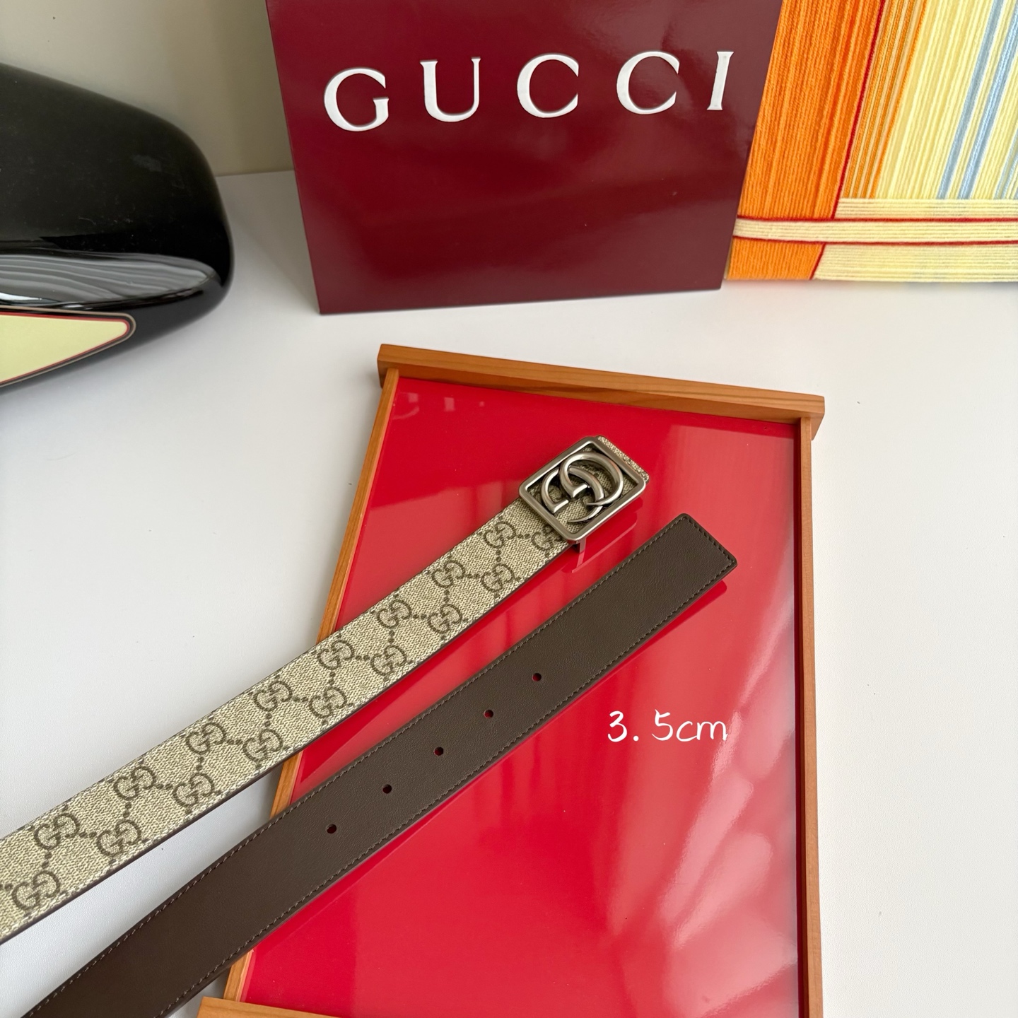 Gucci 经典原单品质，Pvc印花搭配原版平纹底，纯铜挂扣，精工制作，细节看图，实物拍摄，高端奢华，宽