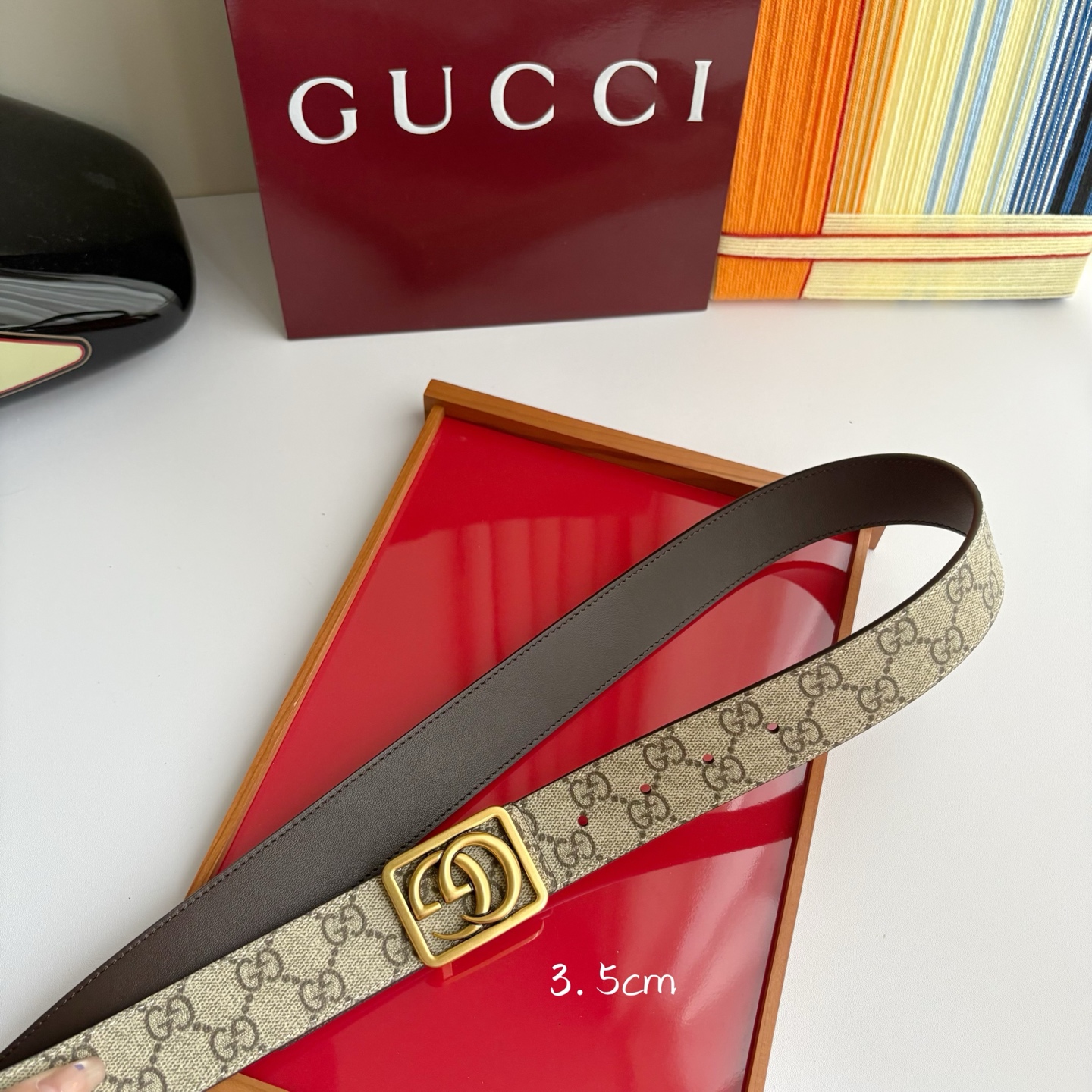 Gucci 经典原单品质，Pvc印花搭配原版平纹底，纯铜挂扣，精工制作，细节看图，实物拍摄，高端奢华，宽