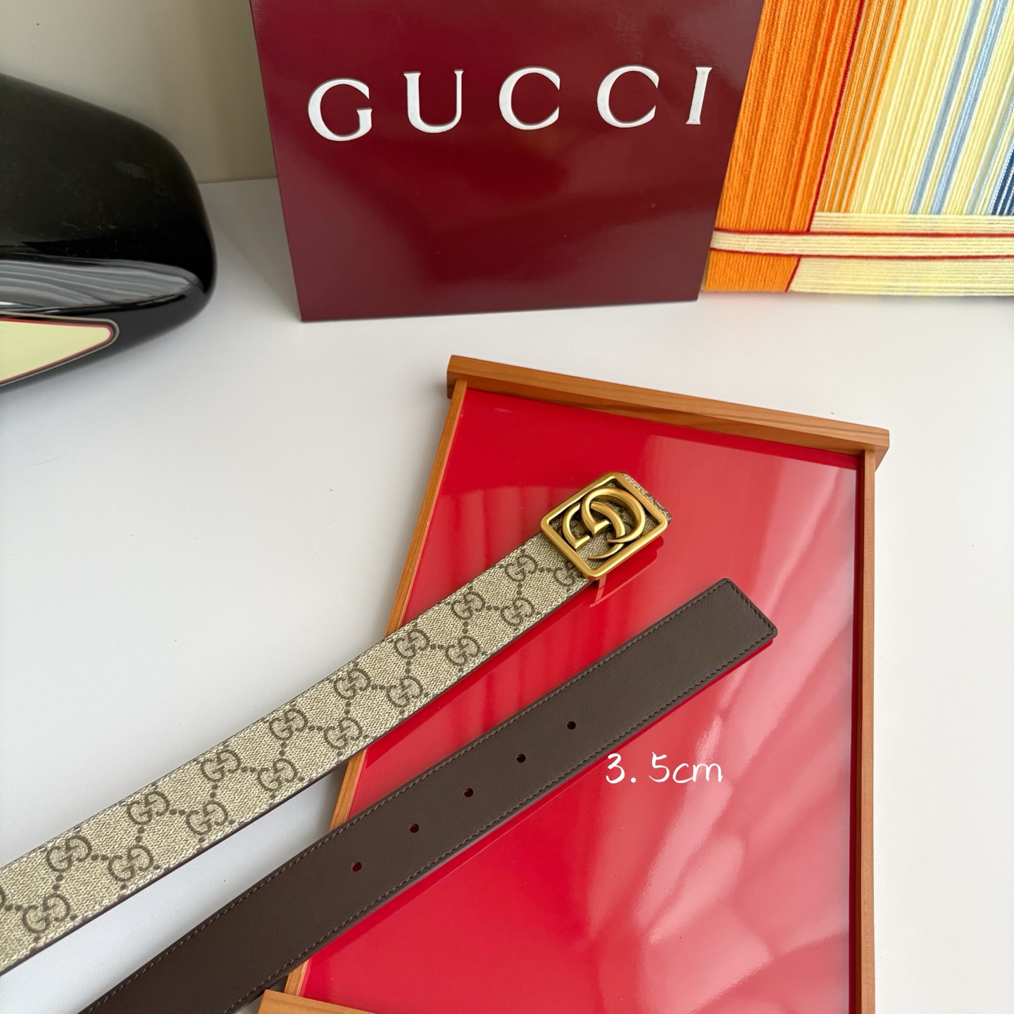 Gucci 经典原单品质，Pvc印花搭配原版平纹底，纯铜挂扣，精工制作，细节看图，实物拍摄，高端奢华，宽