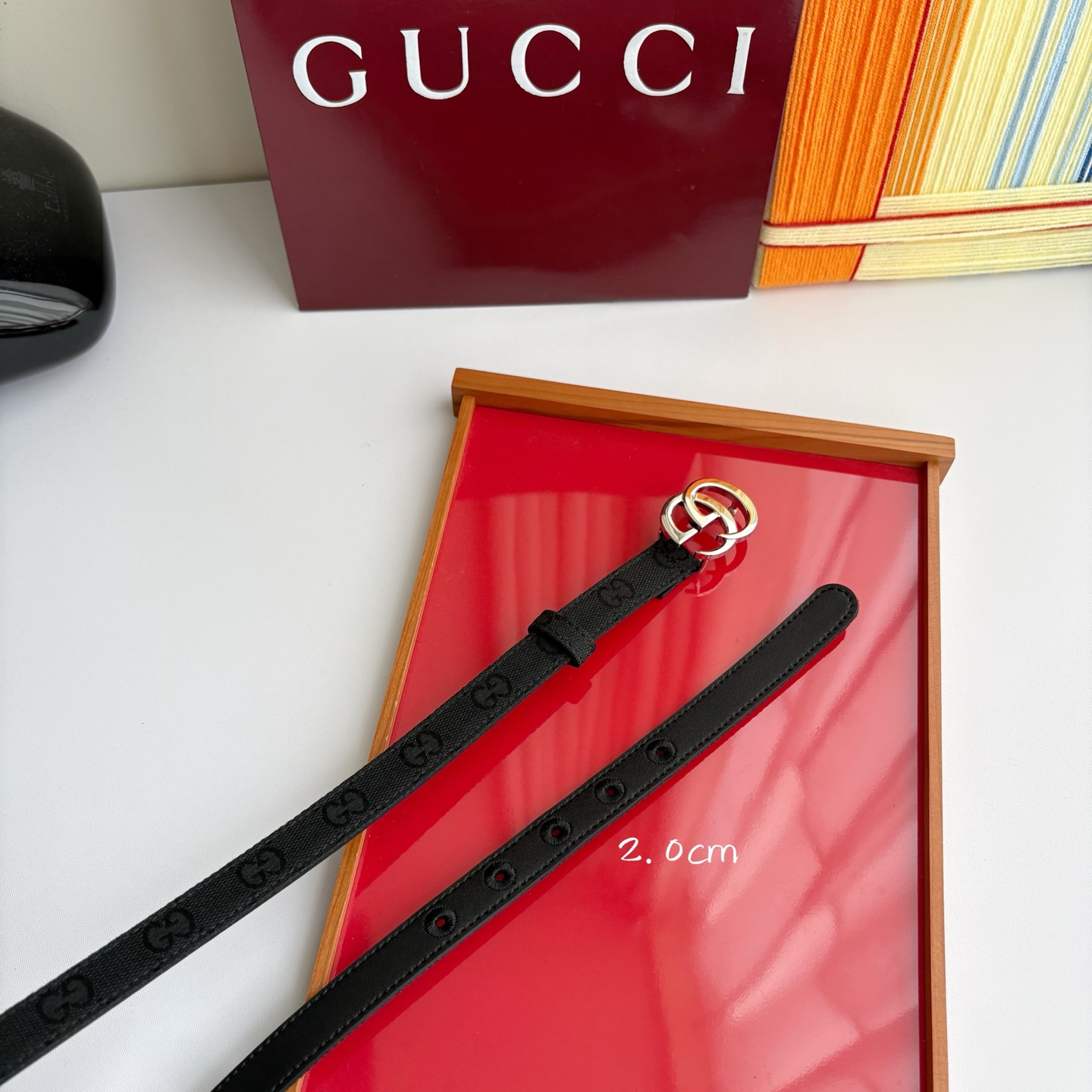 Gucci 经典原单品质，印花织布面搭配原版平纹底，精品铜扣，精工制作，细节看图，实物拍摄，高端奢华，宽