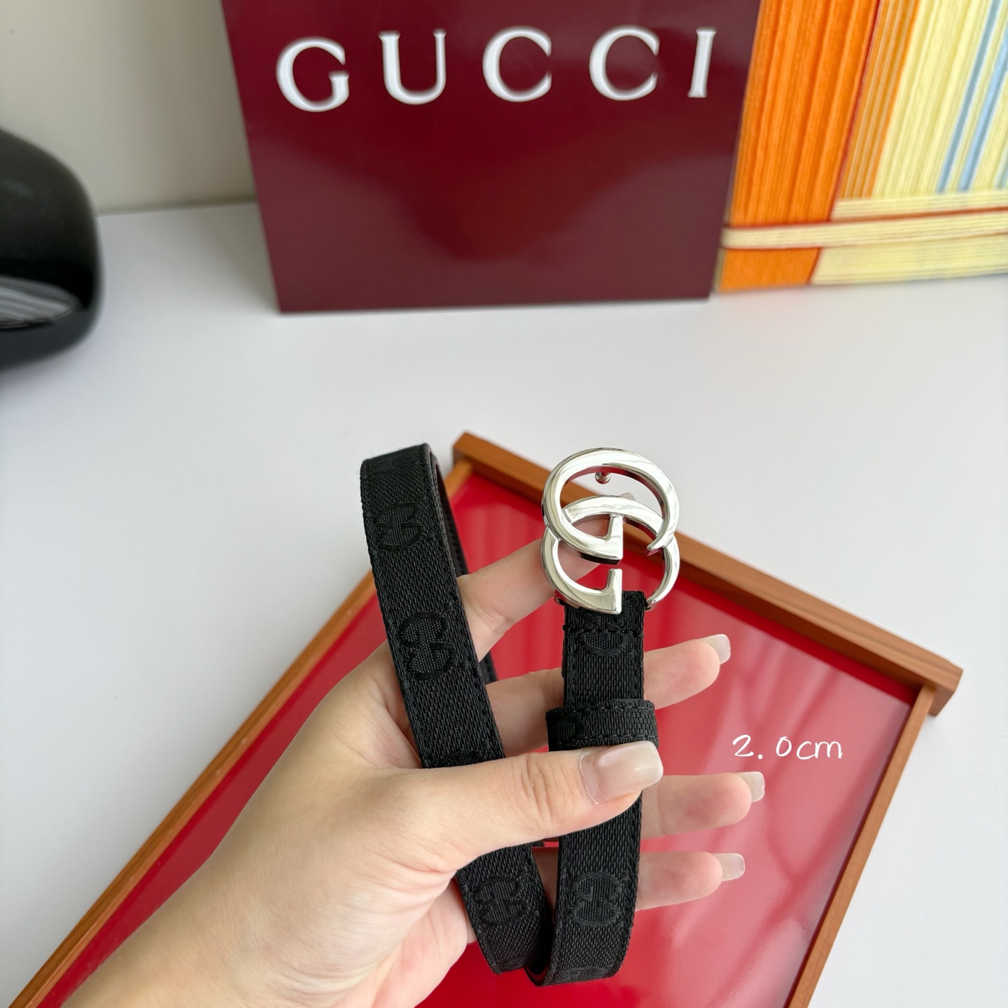 Gucci 经典原单品质，印花织布面搭配原版平纹底，精品铜扣，精工制作，细节看图，实物拍摄，高端奢华，宽
