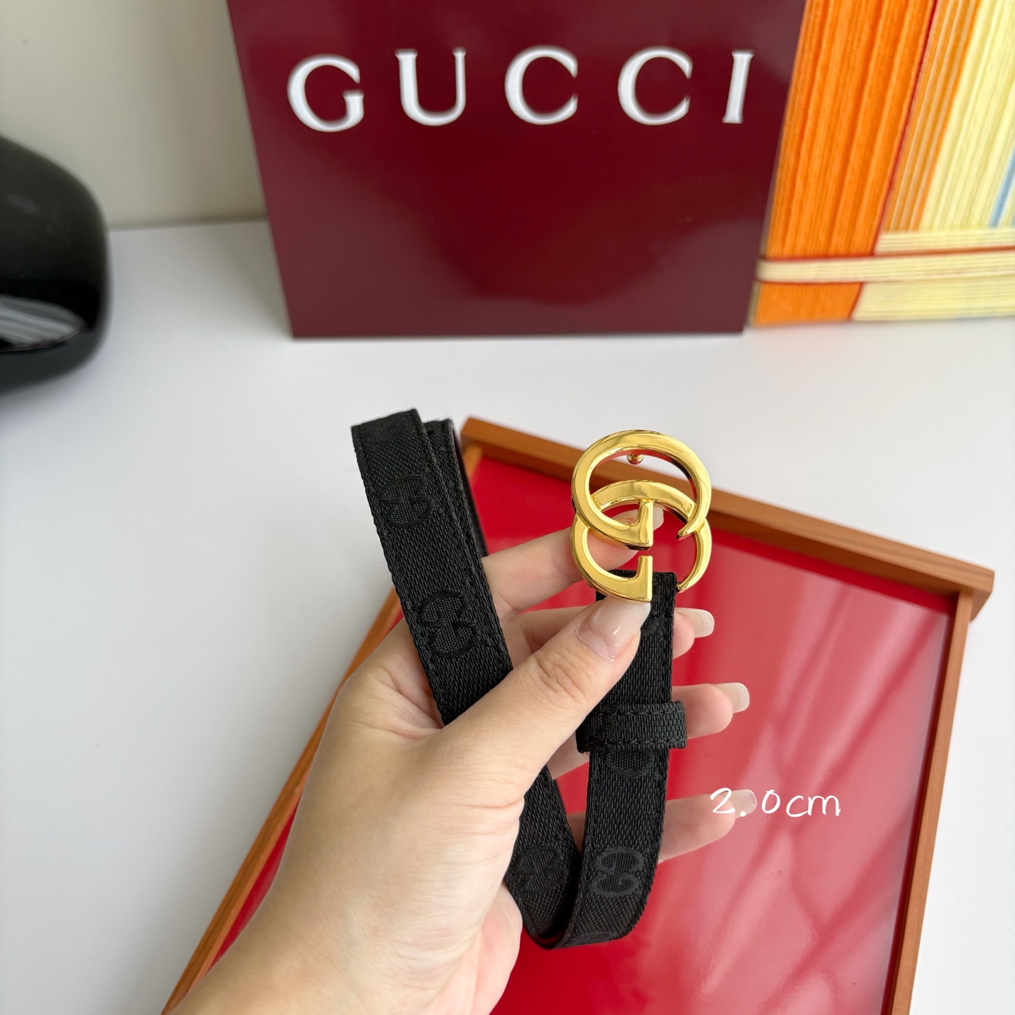 Gucci 经典原单品质，印花织布面搭配原版平纹底，精品铜扣，精工制作，细节看图，实物拍摄，高端奢华，宽