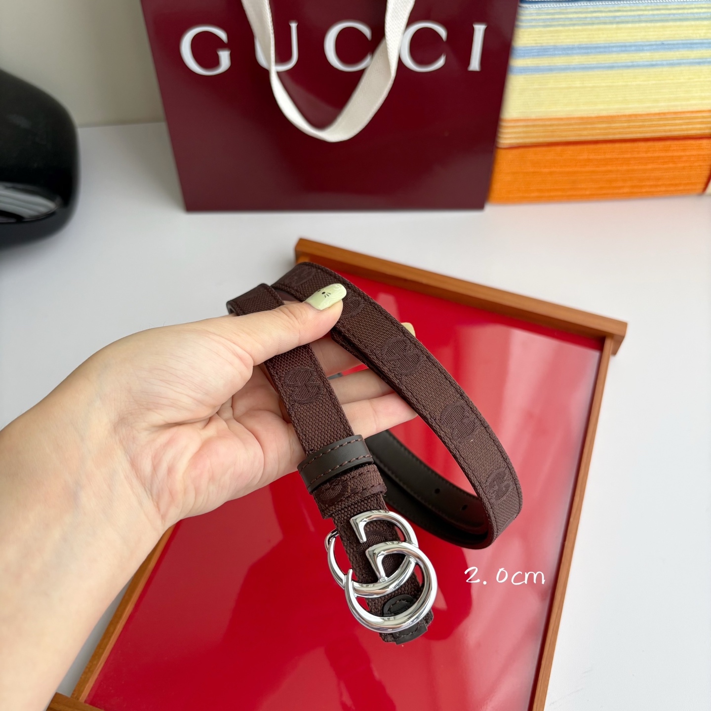 Gucci 经典原单品质，印花织布面搭配原版平纹底，精品铜扣，精工制作，细节看图，实物拍摄，高端奢华，宽