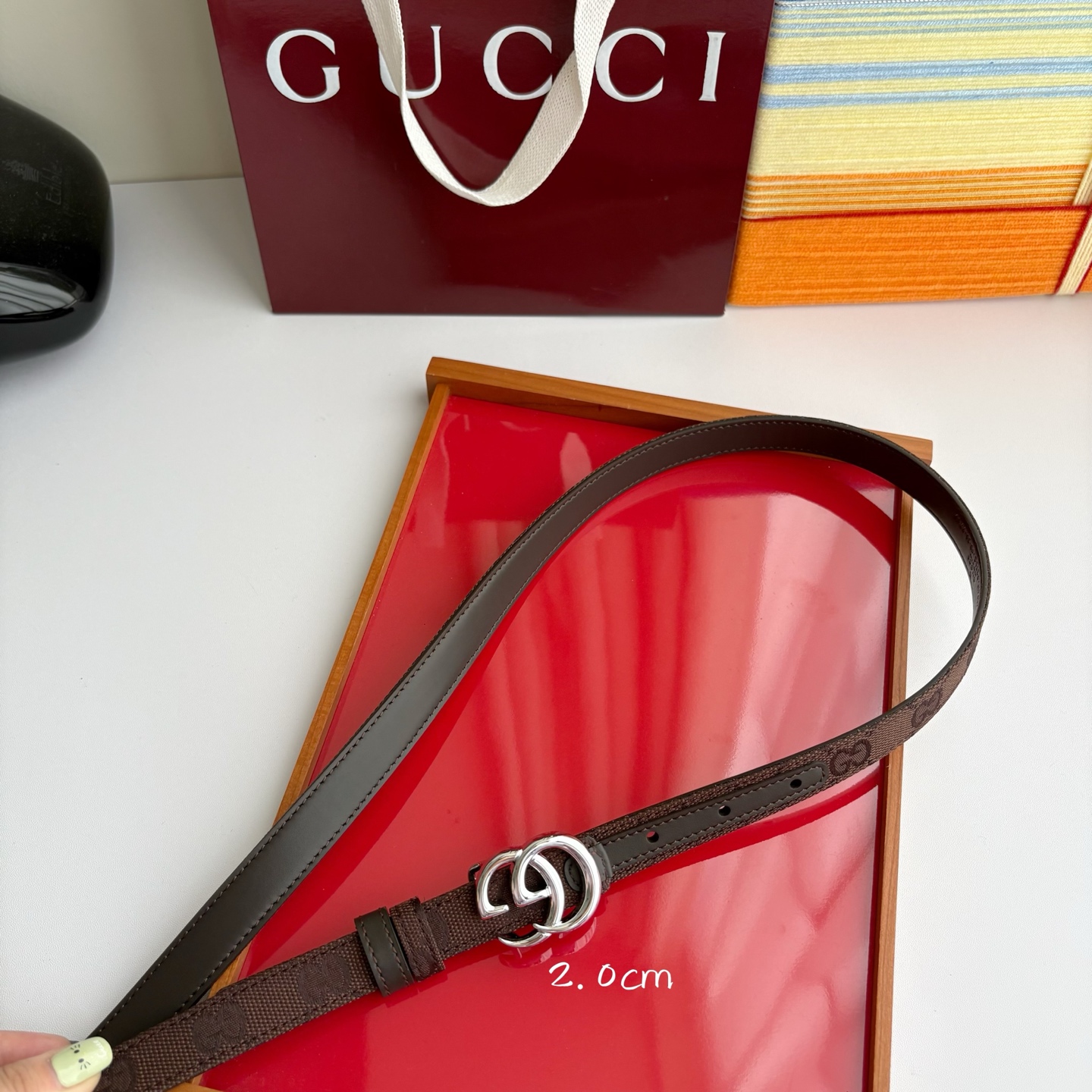 Gucci 经典原单品质，印花织布面搭配原版平纹底，精品铜扣，精工制作，细节看图，实物拍摄，高端奢华，宽