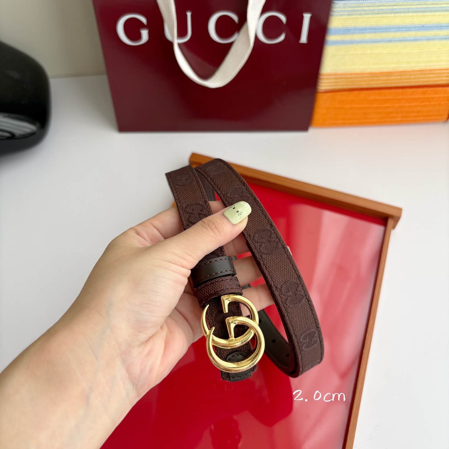 Gucci 经典原单品质，印花织布面搭配原版平纹底，精品铜扣，精工制作，细节看图，实物拍摄，高端奢华，宽