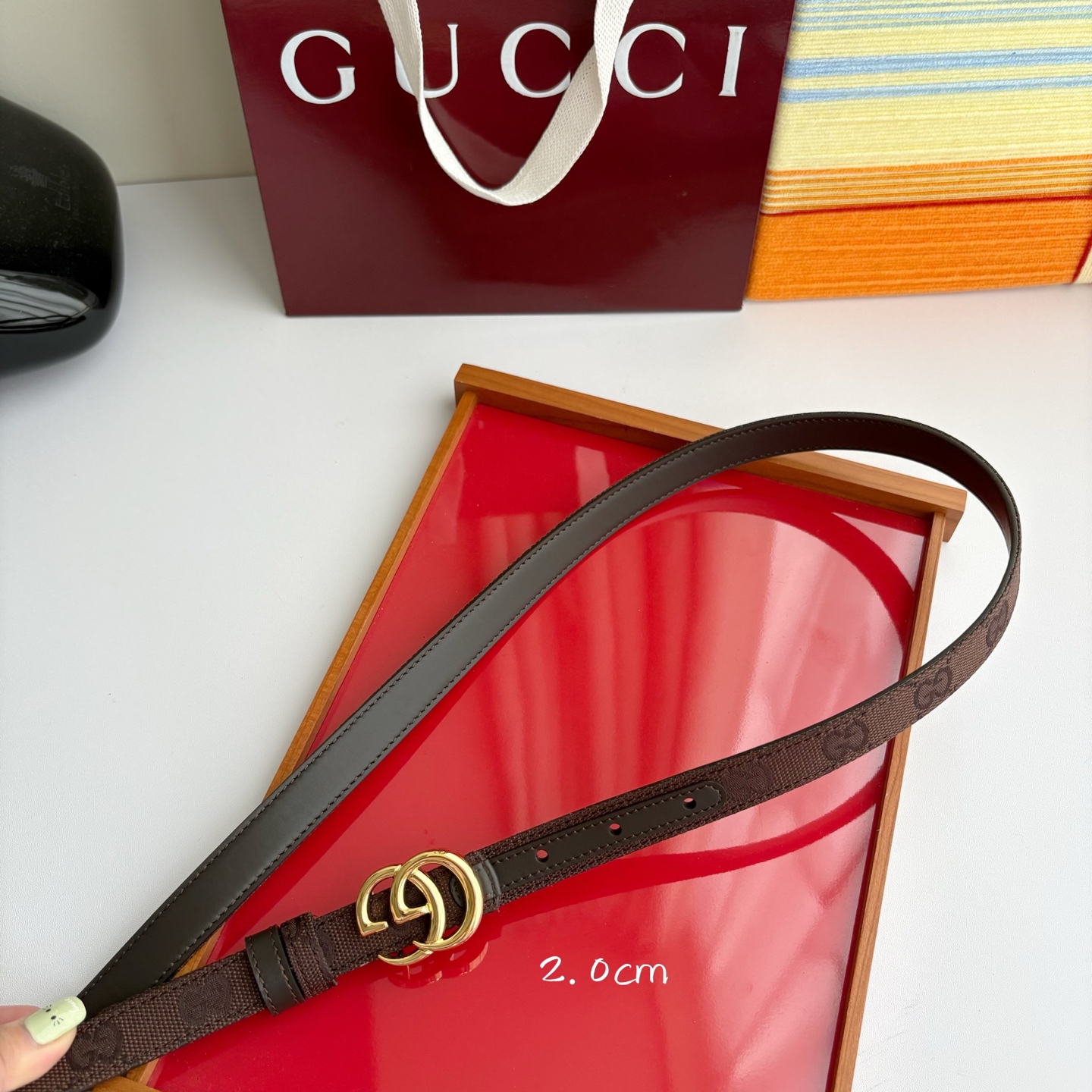 Gucci 经典原单品质，印花织布面搭配原版平纹底，精品铜扣，精工制作，细节看图，实物拍摄，高端奢华，宽
