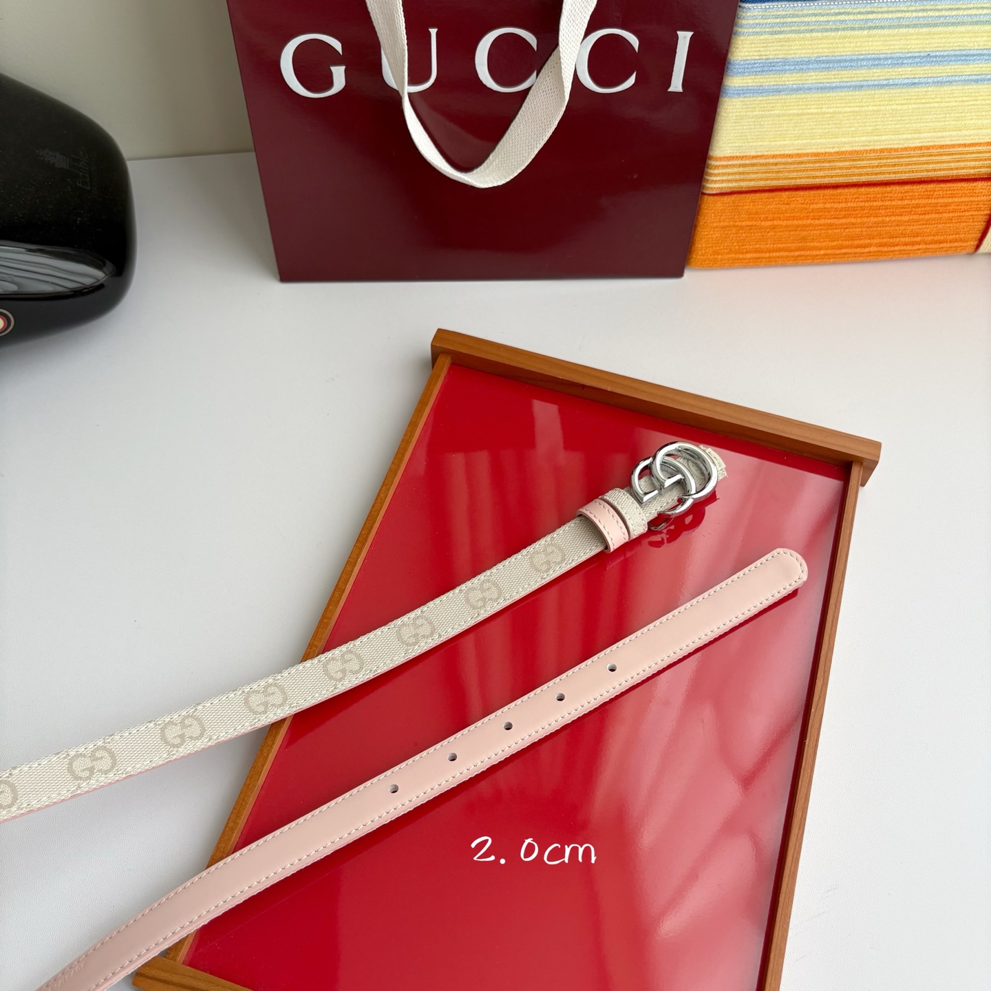 Gucci 经典原单品质，印花织布面搭配原版平纹底，精品铜扣，精工制作，细节看图，实物拍摄，高端奢华，宽