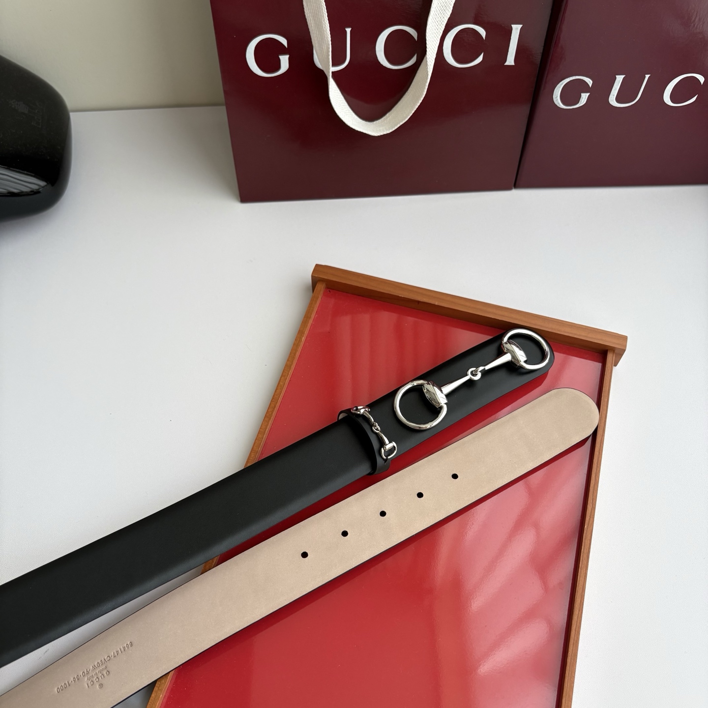 Gucci 经典原单品质，平纹树膏沙底，时尚腰封，精工制作，细节看图，实物拍摄，高端奢华，宽度4.0cm