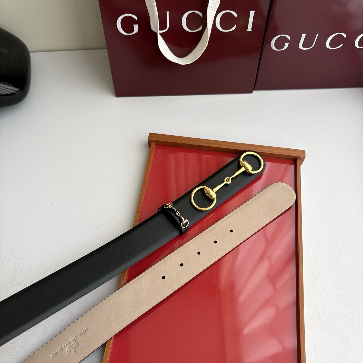 Gucci 经典原单品质，平纹树膏沙底，时尚腰封，精工制作，细节看图，实物拍摄，高端奢华，宽度4.0cm