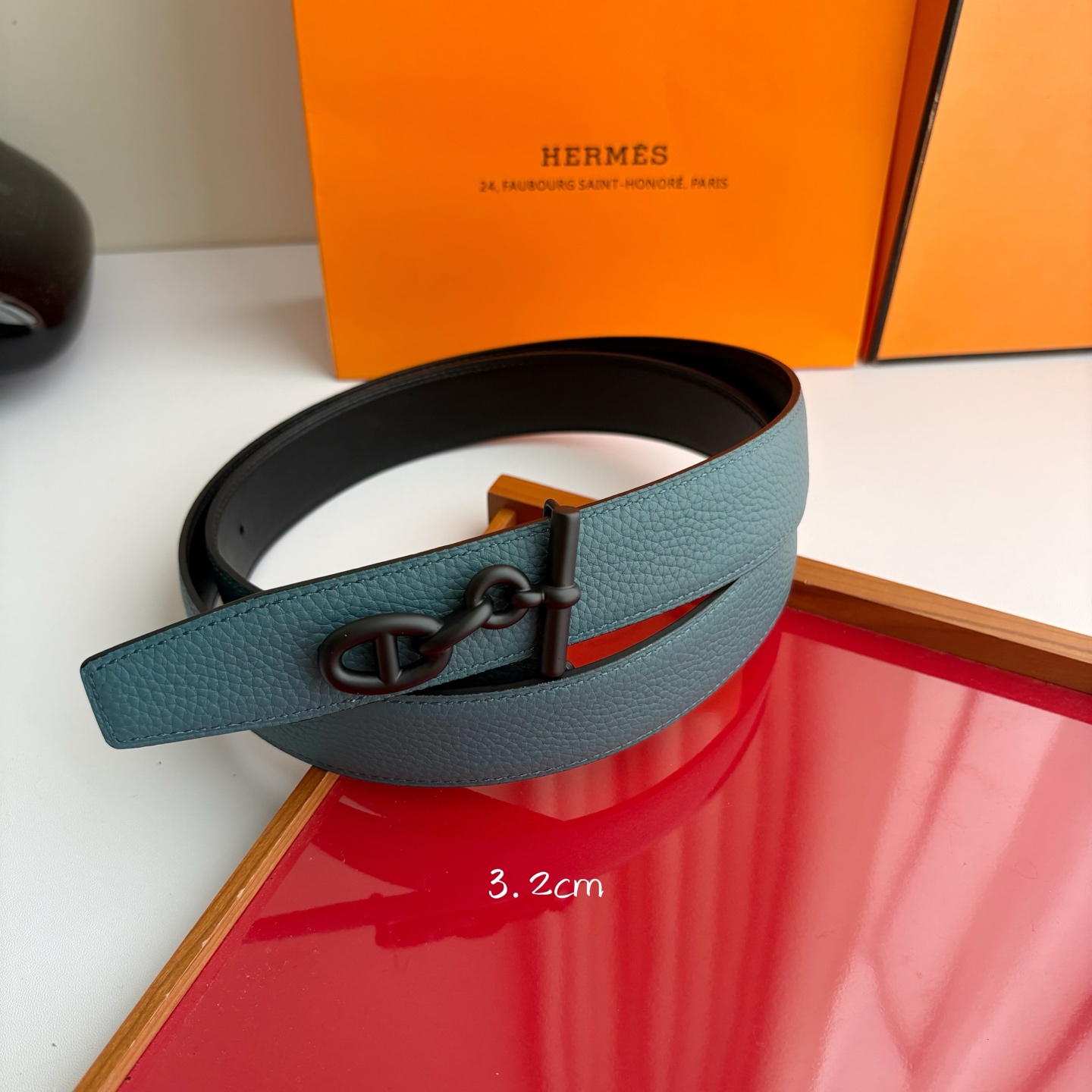 【爱马仕】Hermes 原单爱马仕,宽3.2cm进口原版皮带身,双面可两面用,精品电镀五金 ! 【爱马仕】Hermes 原单爱马仕,宽3.2cm进口原版皮带身,双面可两面用,精品电镀五金 !