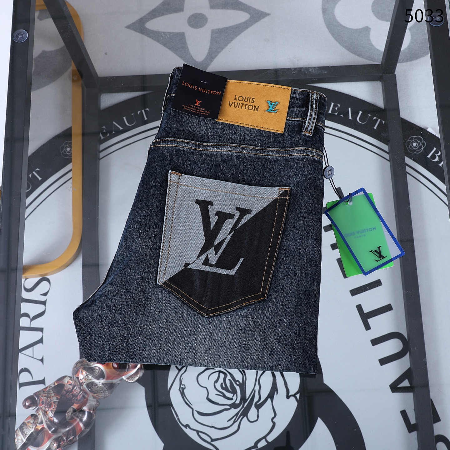 P120 Primavera/Verano Nuevo estilo jeans rectos lanzados 🌹🌹 N.º de modelo: 5033# Tallas: 29-42
