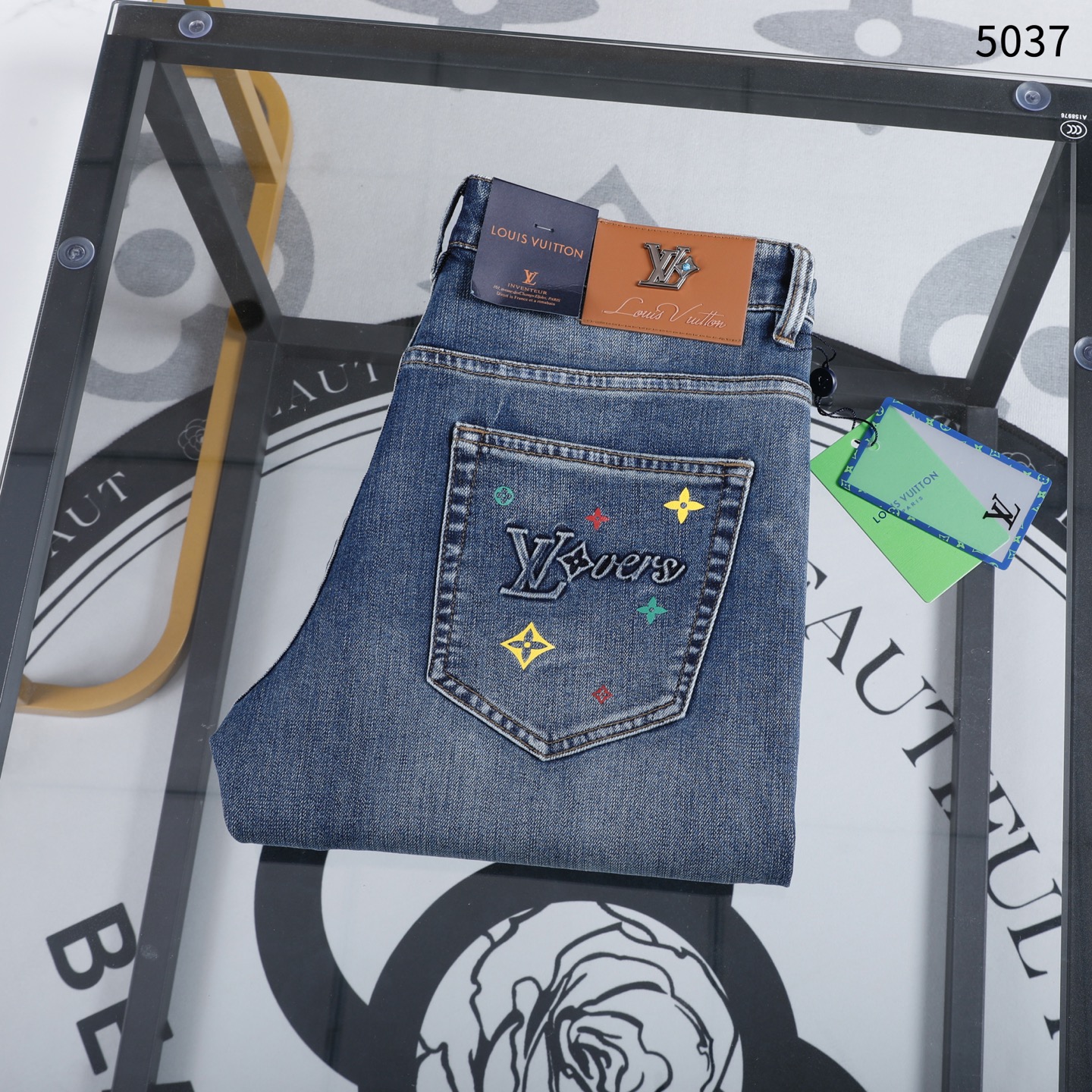 P125 🔥🔥🔥 2026/Primavera y verano Nuevos jeans comerciales Talla: 29-42 N.º de estilo: 5037#