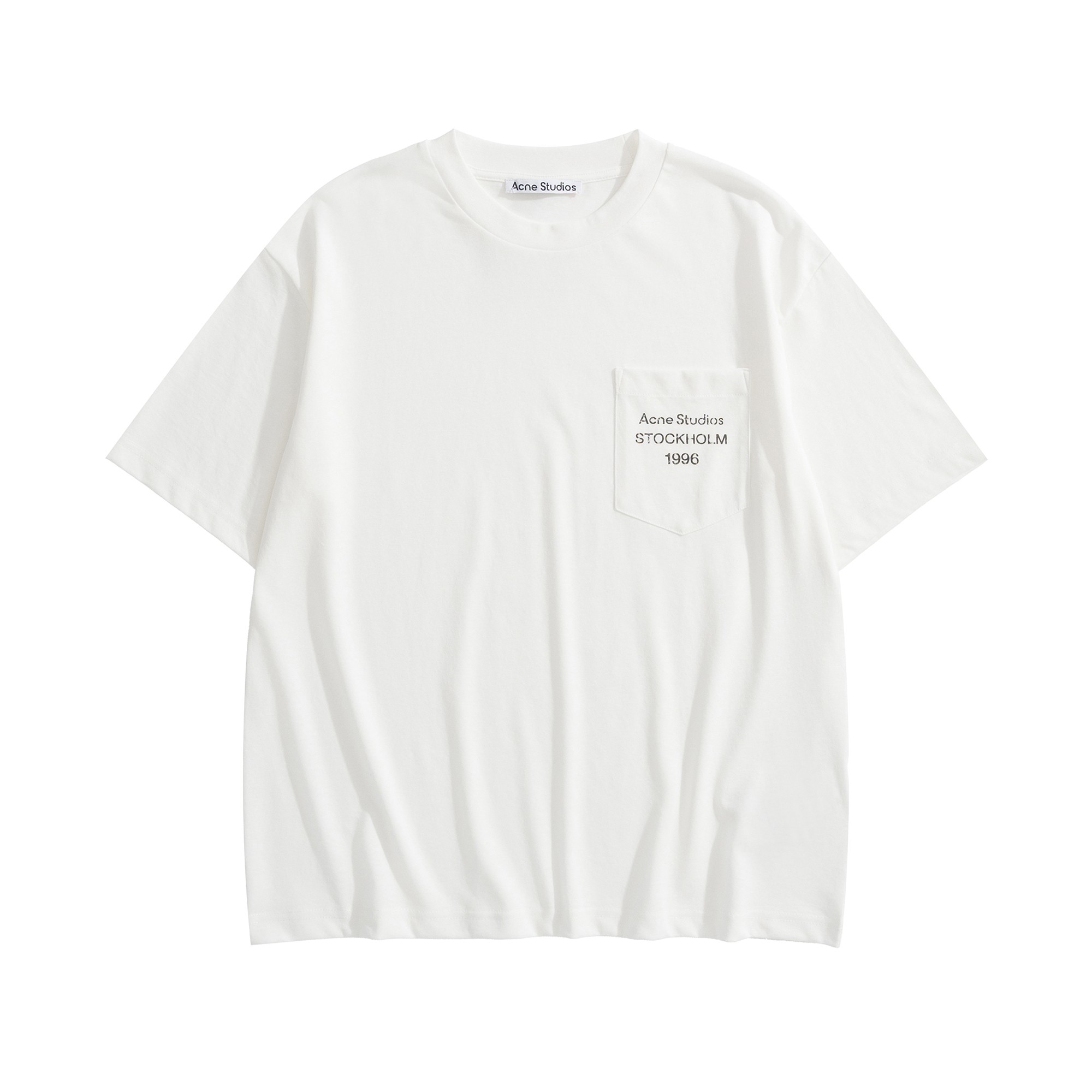 Футболка Acne Studios с карманом