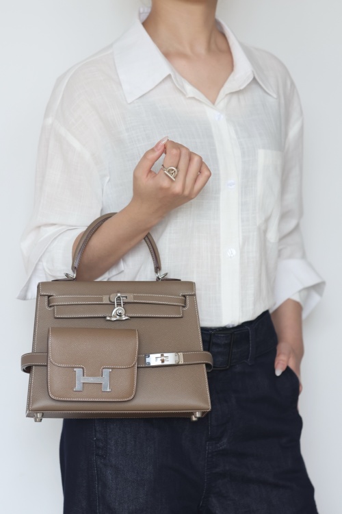 Kelly 25 Elephant Gray Handbag - Stylish, Practical, and DIY-Friendly 1 Kelly 25 Elephant Gray Handbag - Stylish, Practical, and DIY-Friendly