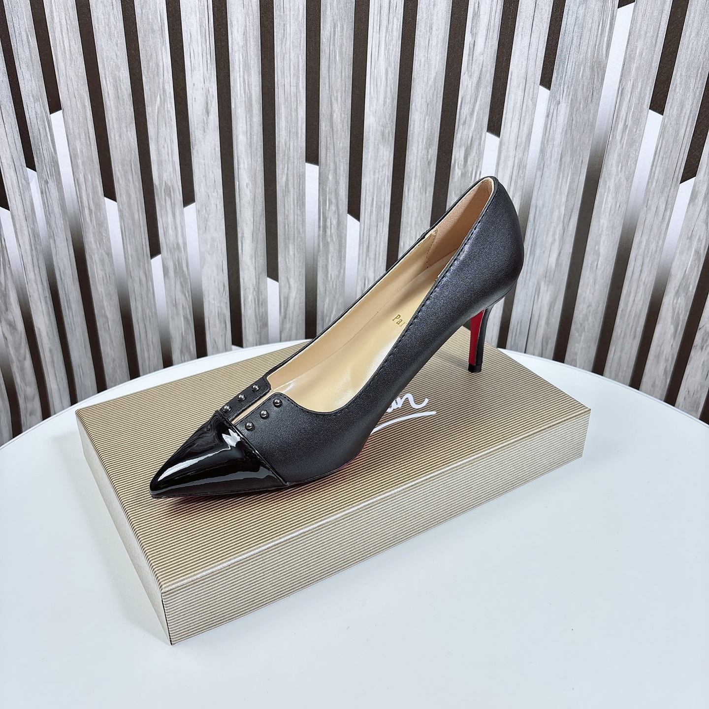 路铂廷 Christian Louboutin 经典高奢皮鞋鞋履高跟鞋 #6D8E0483 4