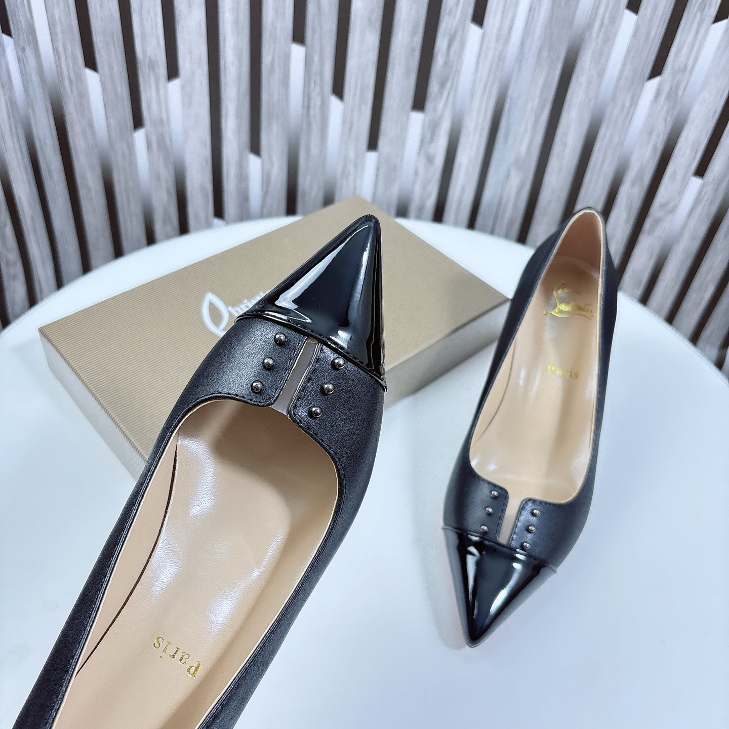 路铂廷 Christian Louboutin 经典高奢皮鞋鞋履高跟鞋 #6D8E0483 7