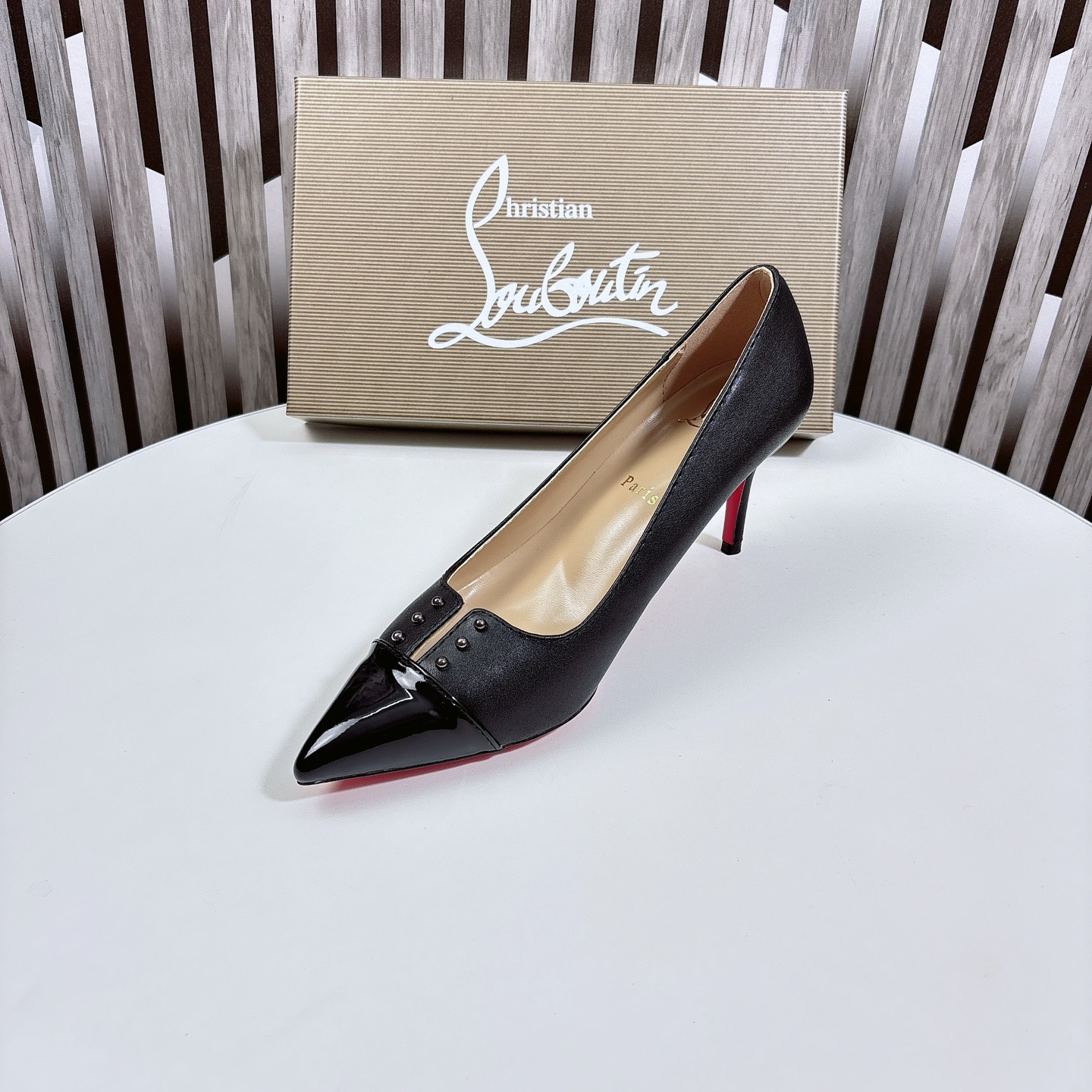 路铂廷 Christian Louboutin 经典高奢皮鞋鞋履高跟鞋 #6D8E0483 9