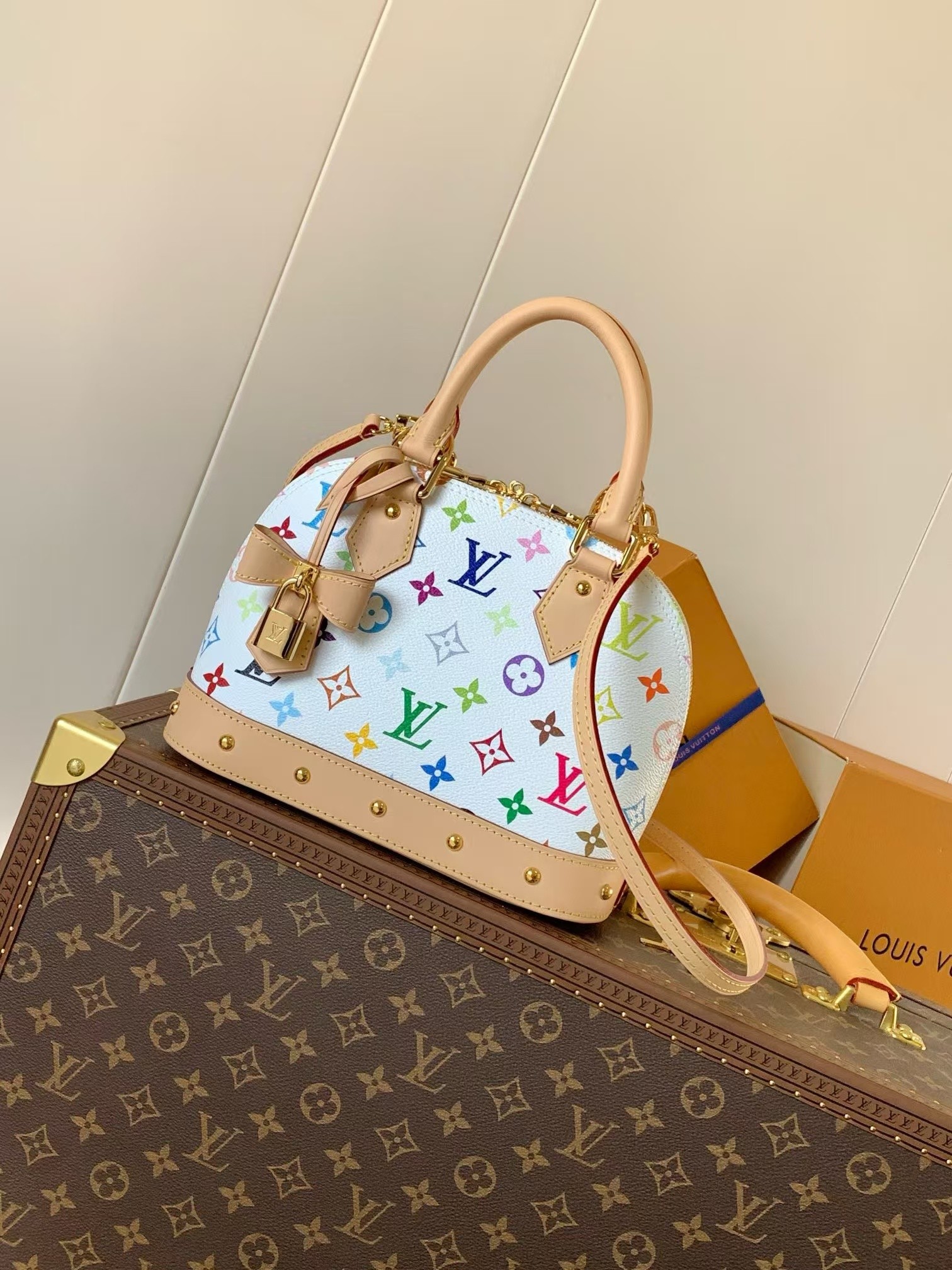 【Chip dinámico 163C01】Pedido original superior, desarrollo genuino✨‼ ️Este bolso Alma BB está lleno del estilo alegre d…