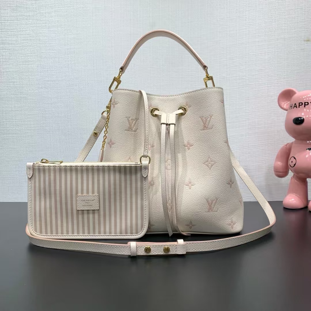 【Chip dinámico 163C01】Pedido original superior, desarrollo genuino✨‼ ️Este bolso mediano NéoNoé utiliza cuero Monogram …