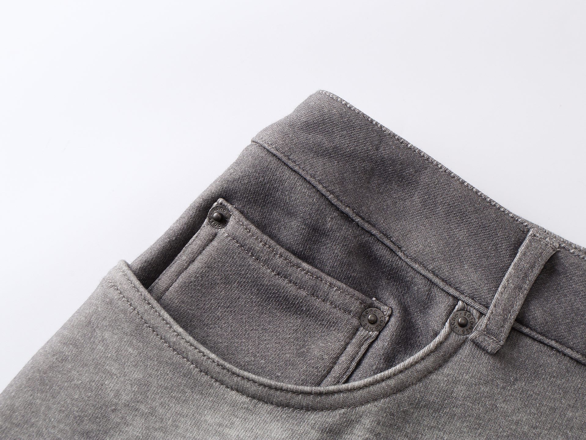 Acne Studios 25SS Cotton Fleece Pants - Washed Grey, Stylish & Comfortable 6 i1751443682742 1842 0 4