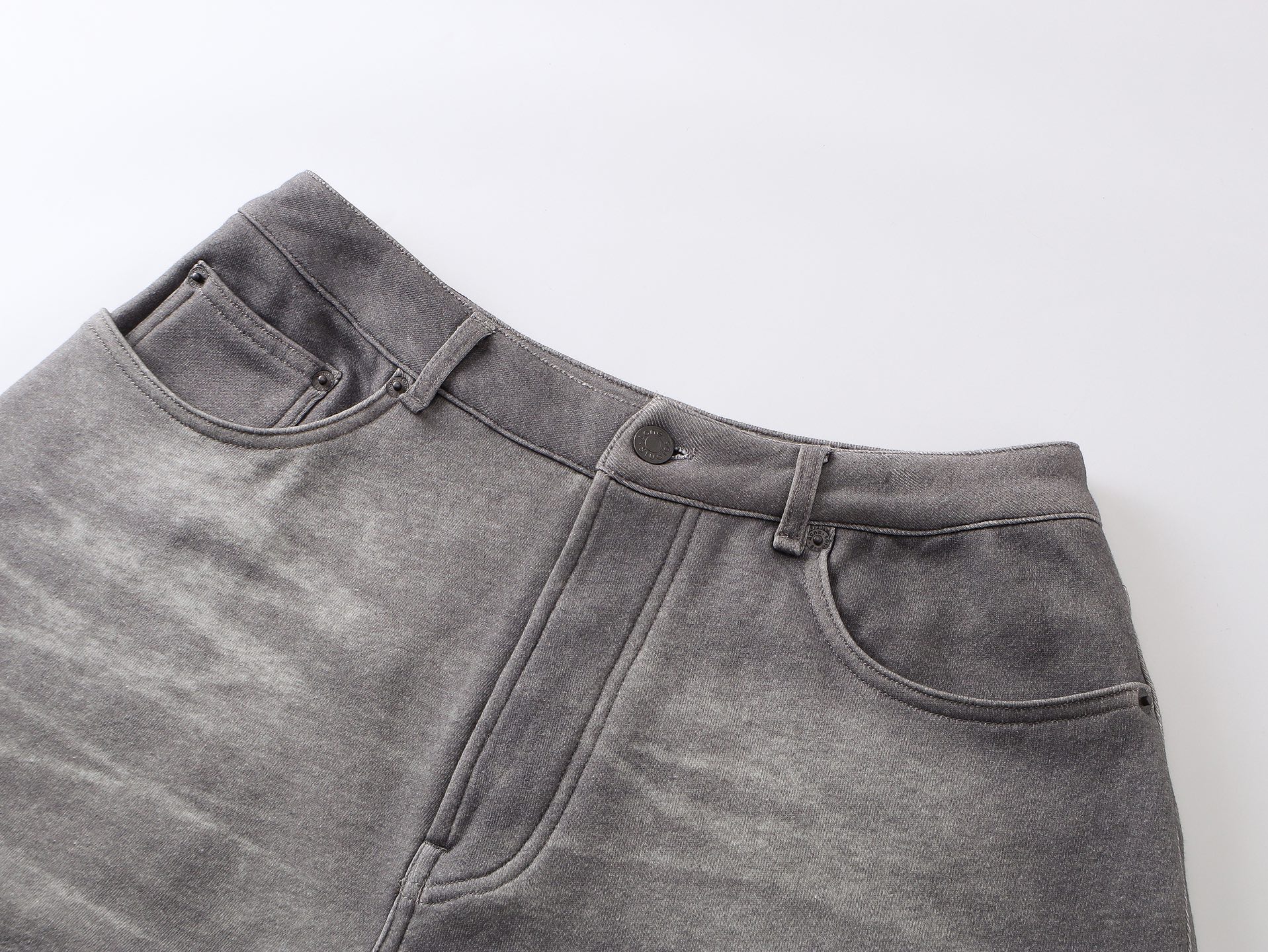 Acne Studios 25SS Cotton Fleece Pants - Washed Grey, Stylish & Comfortable 5 i1751443682756 6452 0 3
