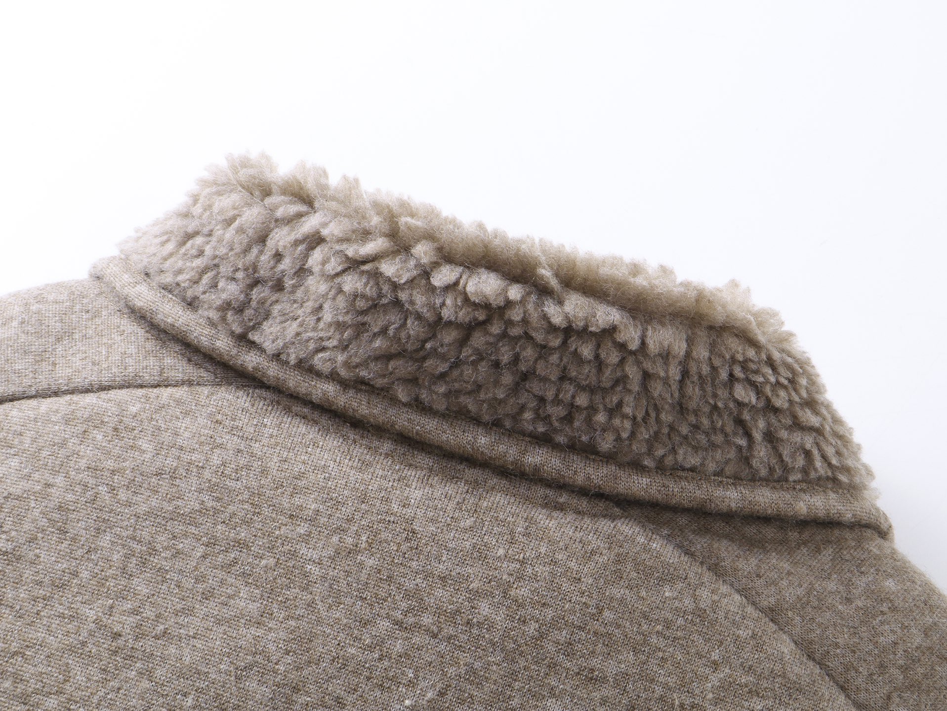 Miu Miu Women's Shearling Jacket Wool Blend Melange Brown Size 38 40 42 5 i1760284314286 9499 0 4