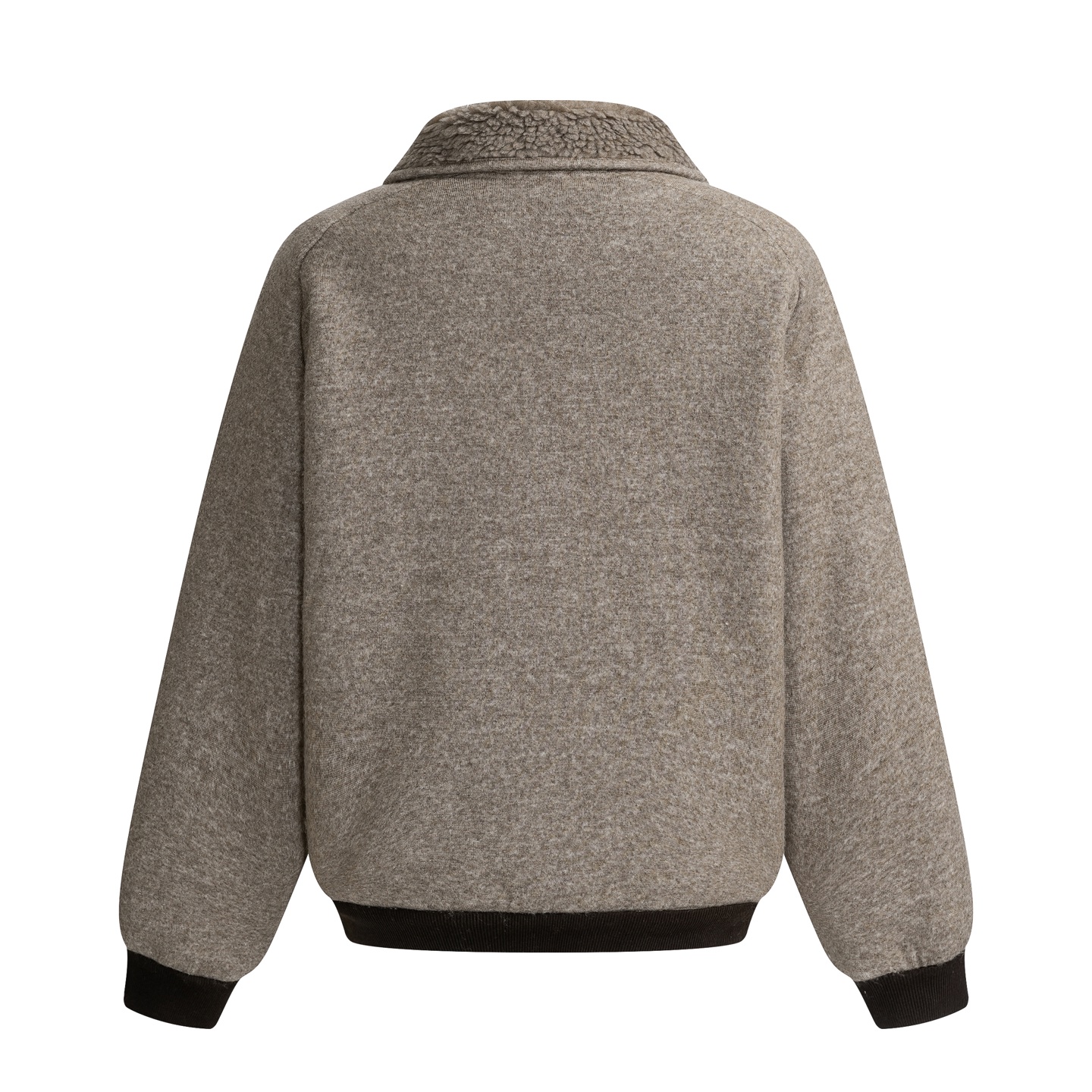 Miu Miu Women's Shearling Jacket Wool Blend Melange Brown Size 38 40 42 3 i1760284315209 8719 0 2