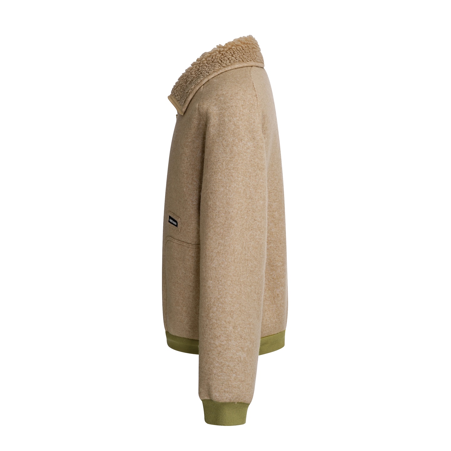 Miu Miu Women's Shearling Wool-Blend Jacket | Melange Lambswool Outerwear 3 i1760284762578 6686 0 6