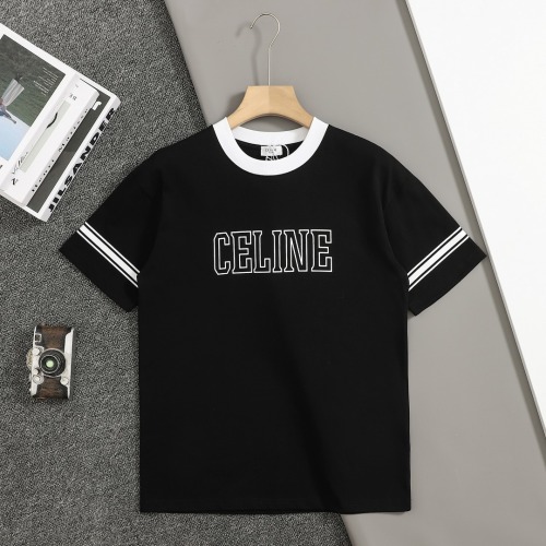 Celine Women's Printed Short Sleeve T-Shirt - Casual Daily Wear 1 Celine Women's Printed Short Sleeve T-Shirt - Casual Daily Wear