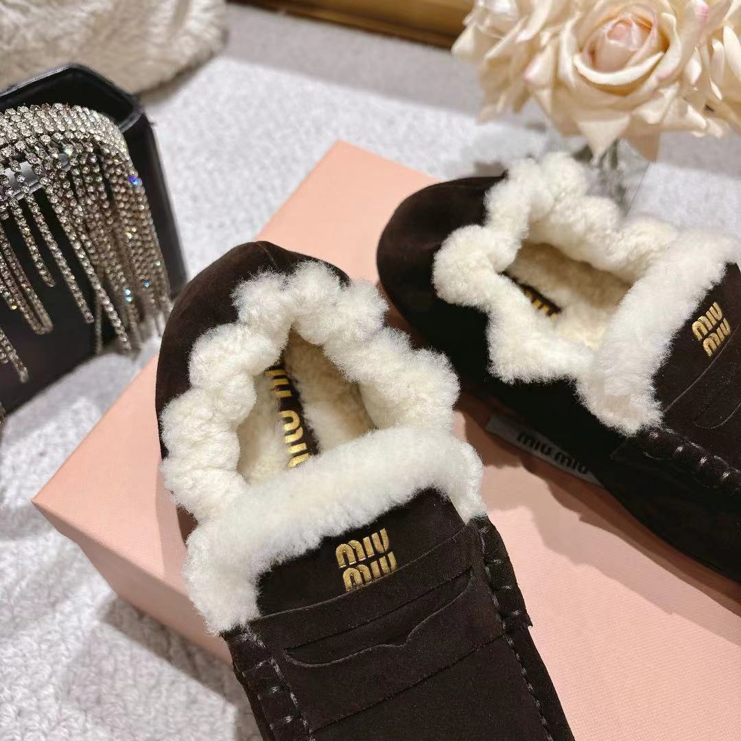 “MiuMiu/Mum 25ss New Fall and Winter Lazy One-Shoe: Stylish, Sweet, and Salty Design Details” - 图片 9