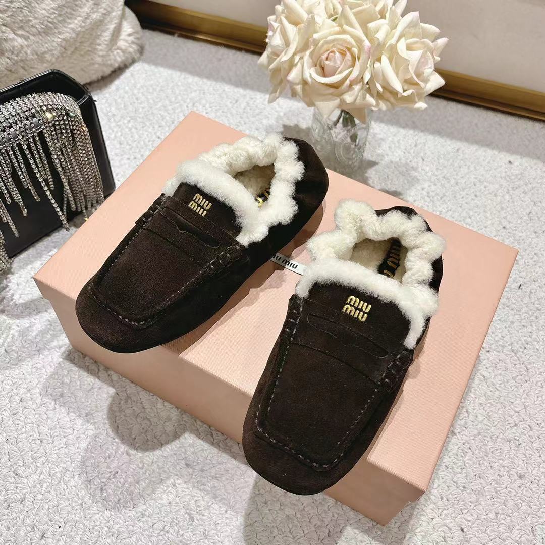 “MiuMiu/Mum 25ss New Fall and Winter Lazy One-Shoe: Stylish, Sweet, and Salty Design Details” - 图片 7