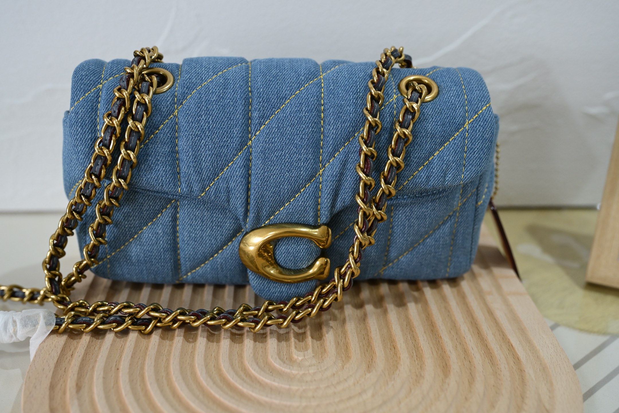 coa*h全皮CP498 牛仔CR701 クラシックチェーンタビー