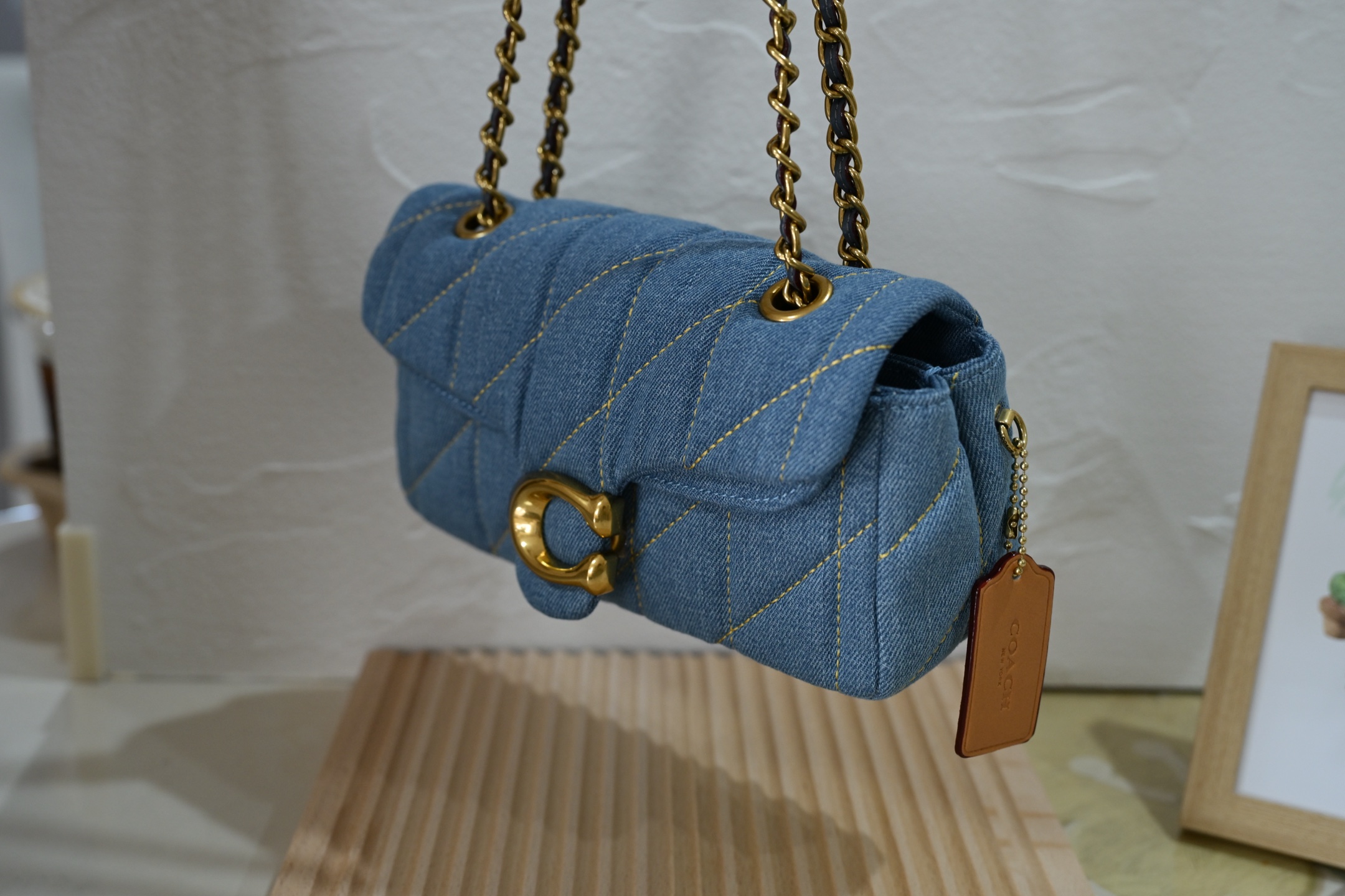 coa*h全皮CP498 牛仔CR701 クラシックチェーンタビー