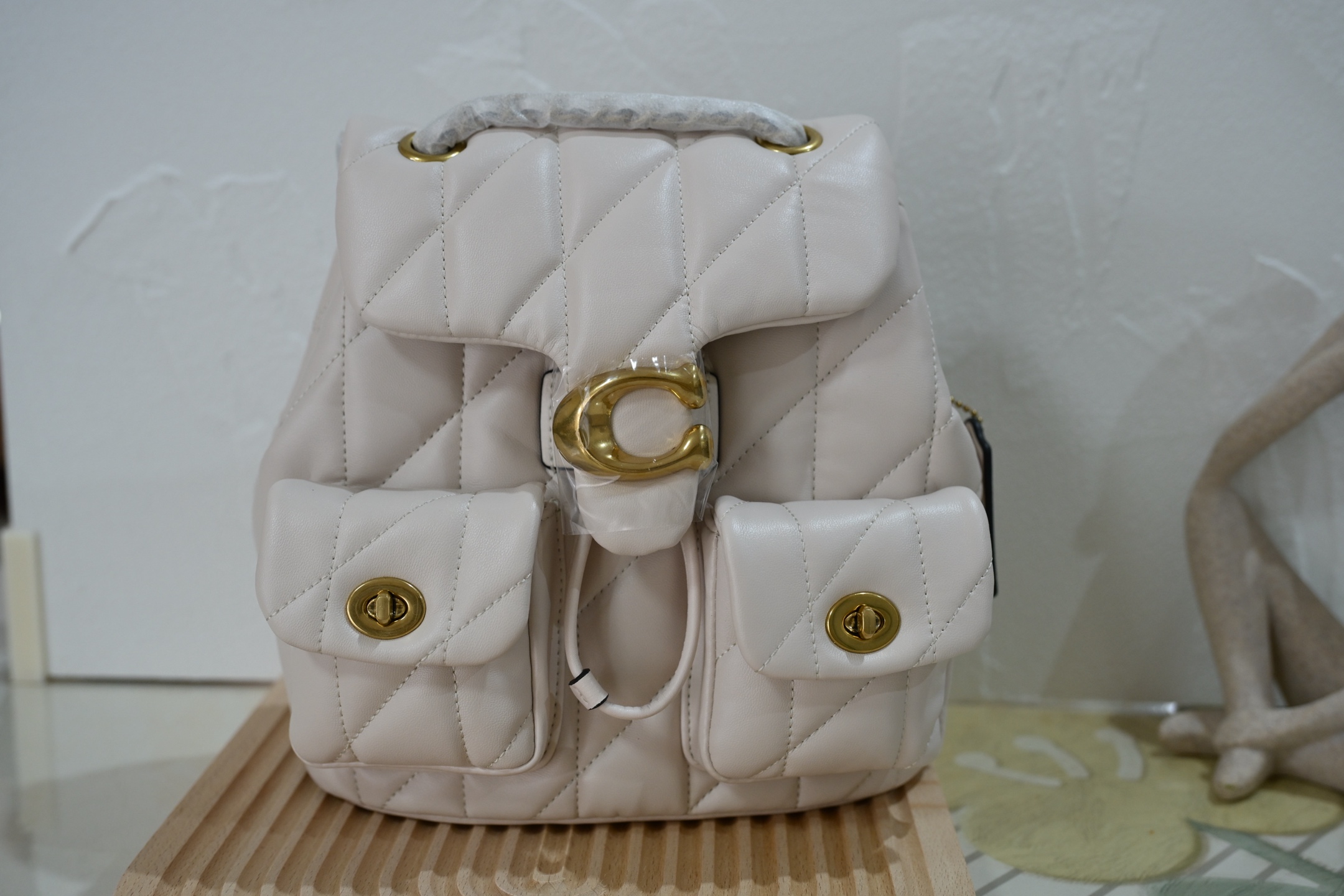 Coach Tabbyシリーズ 小背包 可愛らしいデザインと調整可能な肩紐