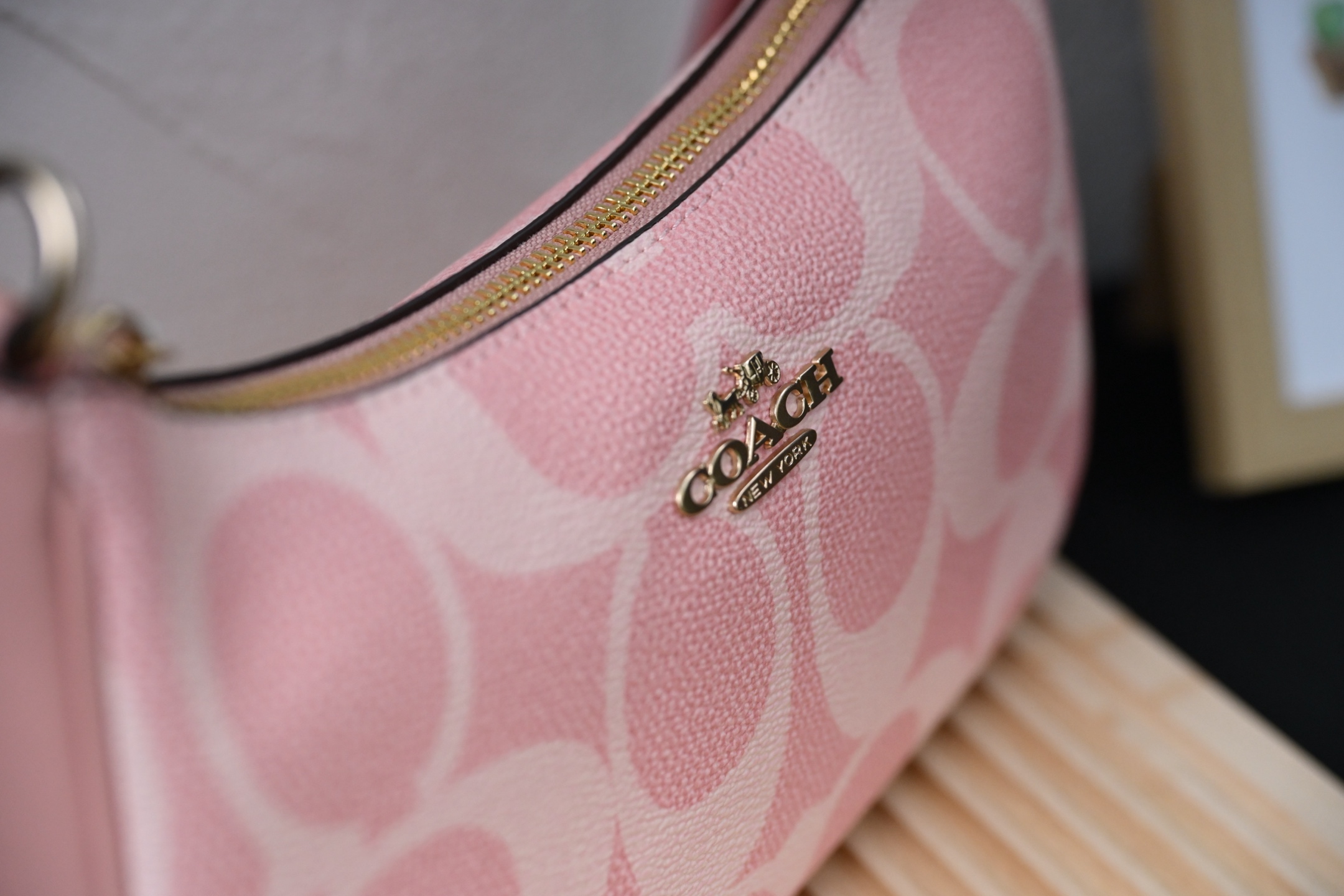 COACH CAL51 TERIシリーズ単肩包 - 高耐久PVCと牛皮素材