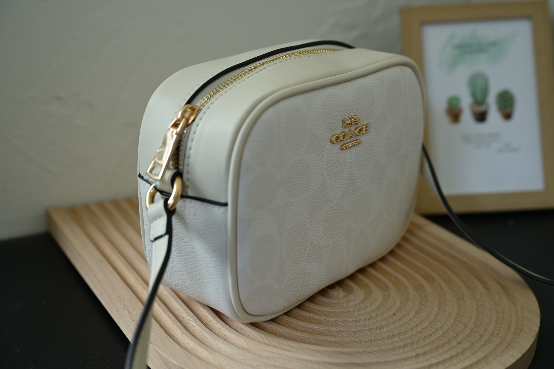 COACH 蔻驰 新款 City Tote 大ロゴ アカデミックスタイル カメラバッグ