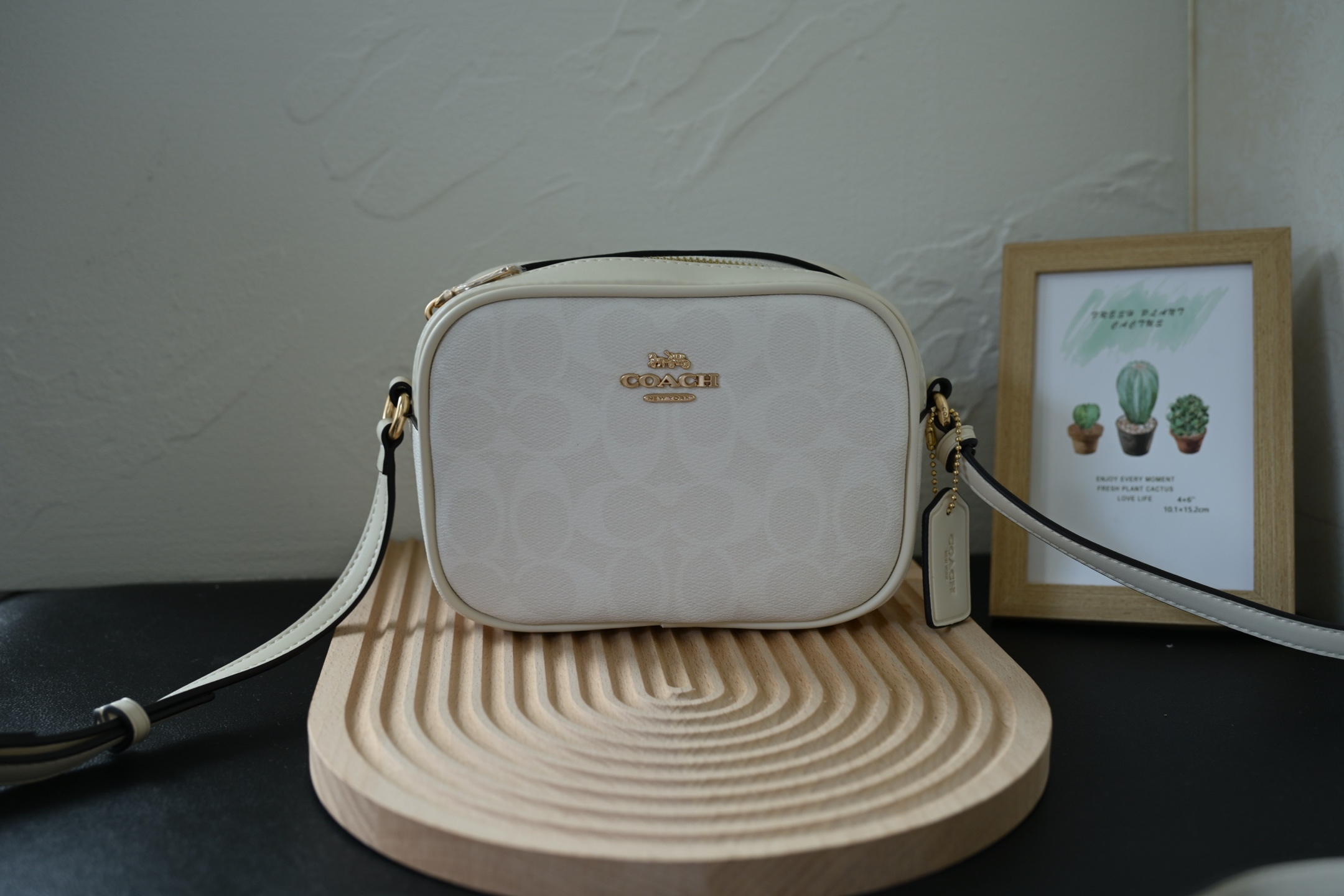 COACH 蔻驰 新款 City Tote 大ロゴ アカデミックスタイル カメラバッグ