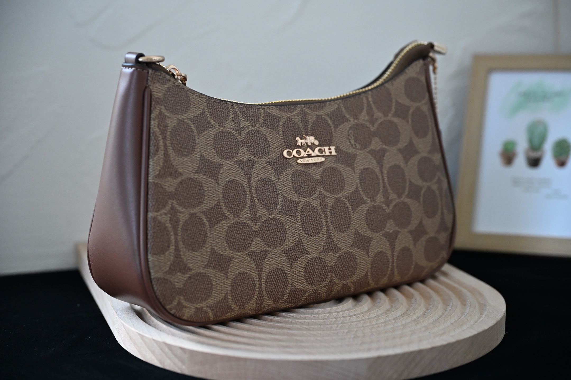 COAC 奥莱女包 CV933 TERI単肩包 - 牛皮革・多機能ポケット